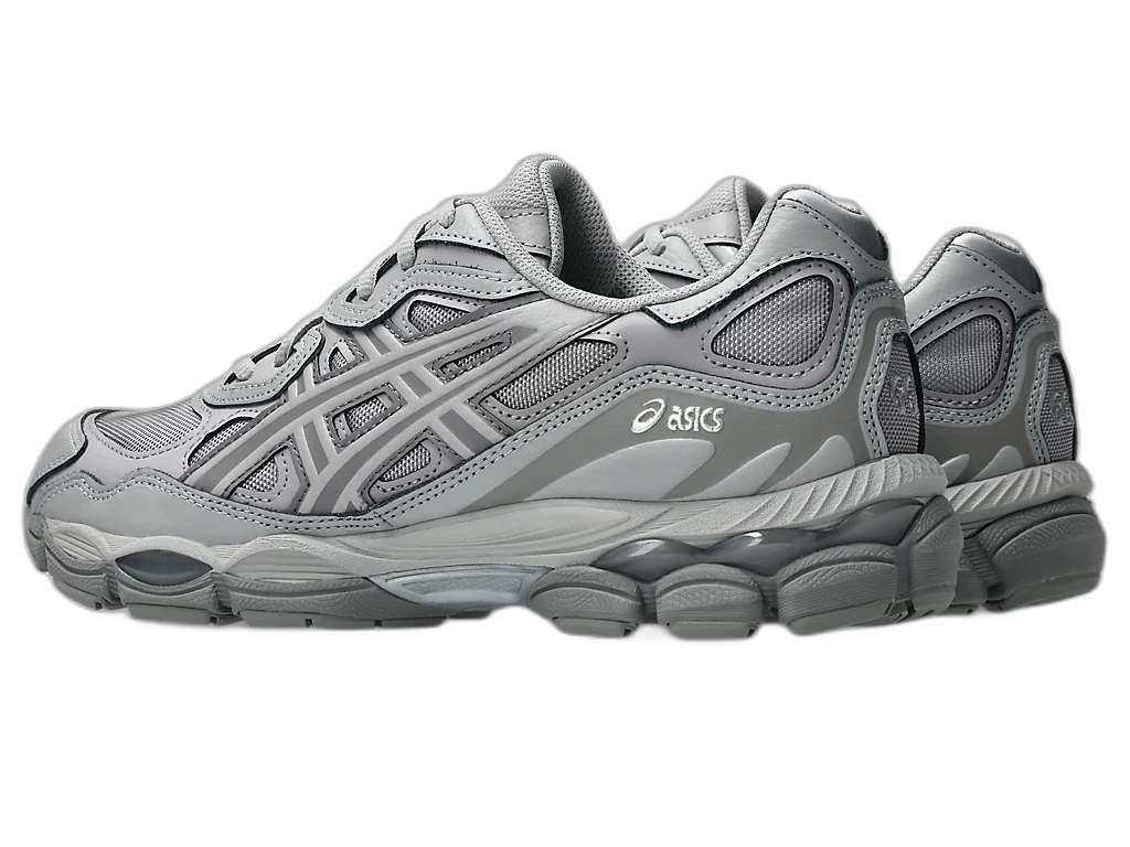 ASICS Gel-NYC Grey Cement Grey - buty sneakersy Offstreet