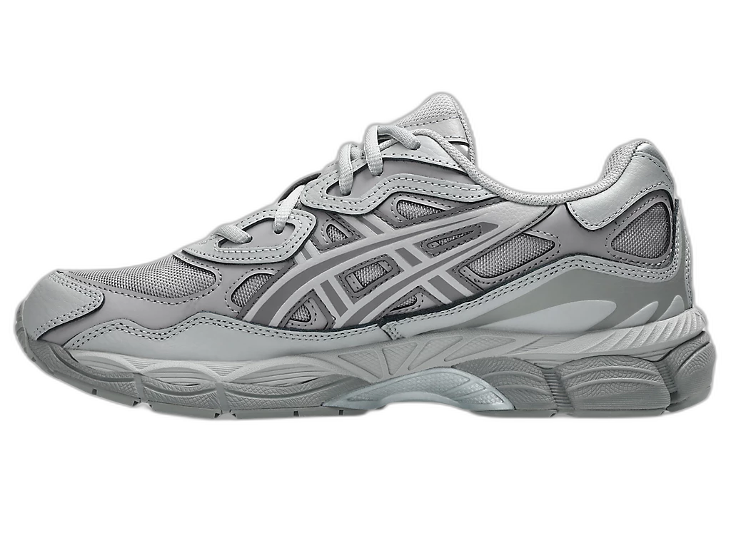 ASICS Gel-NYC Grey Cement Grey - buty sneakersy Offstreet