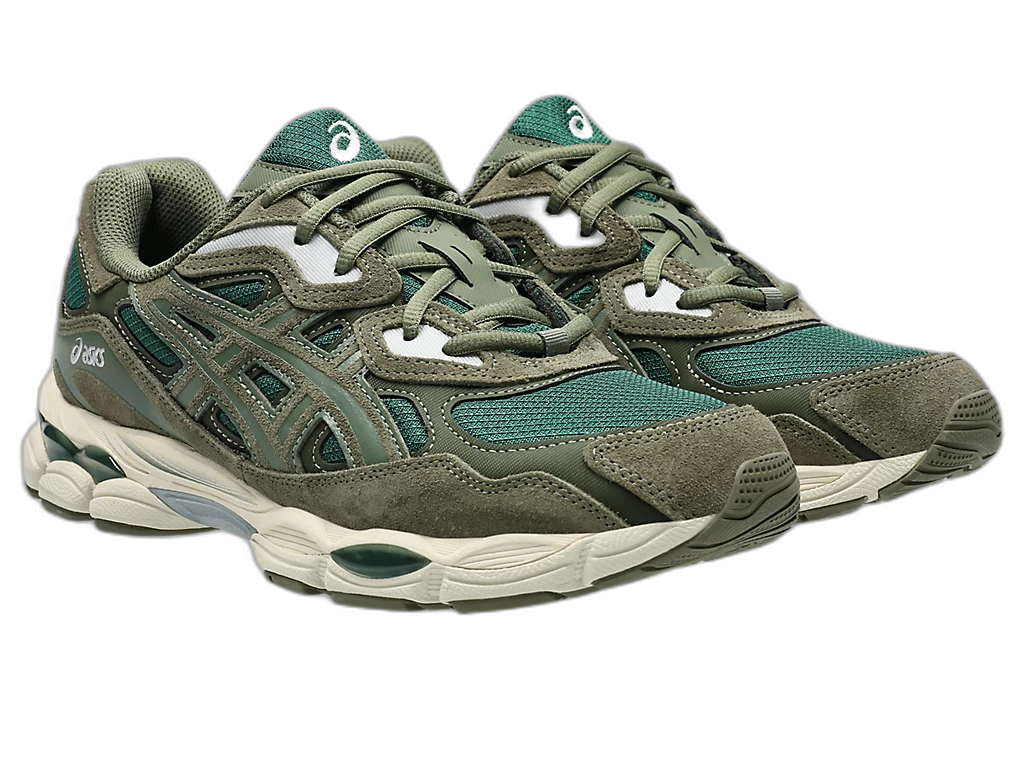 ASICS Gel-NYC Grove Olive Canvas - buty sneakersy Offstreet