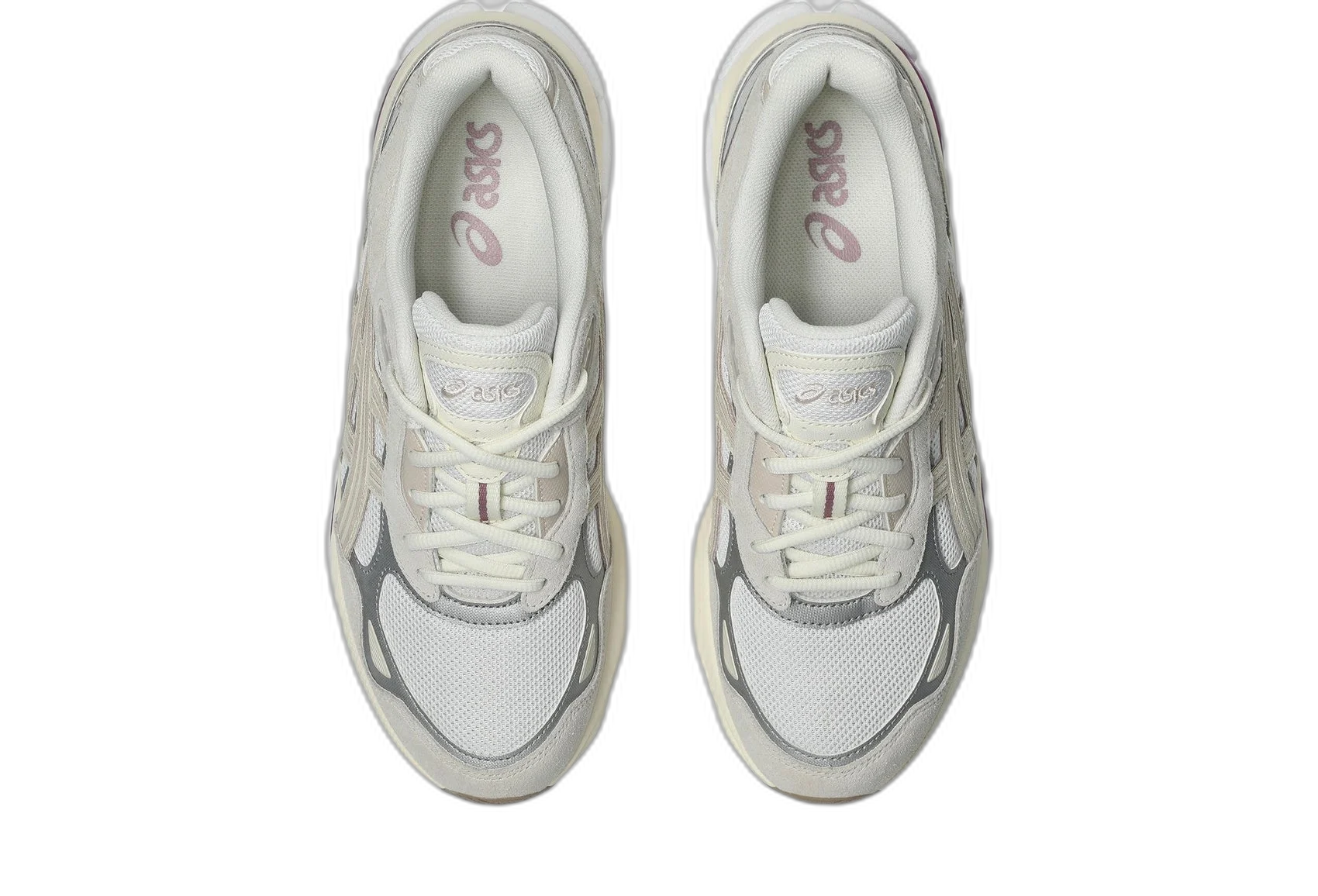 ASICS Gel-NYC 2.0 White Cream Purple - buty sneakersy Offstreet