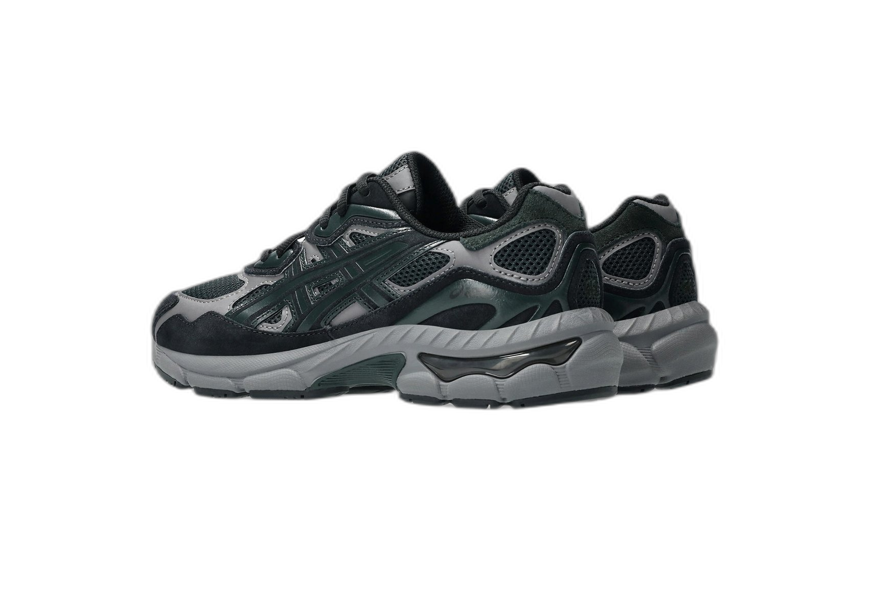 ASICS Gel-NYC Graphite Grey Black (GS) - buty sneakersy Offstreet