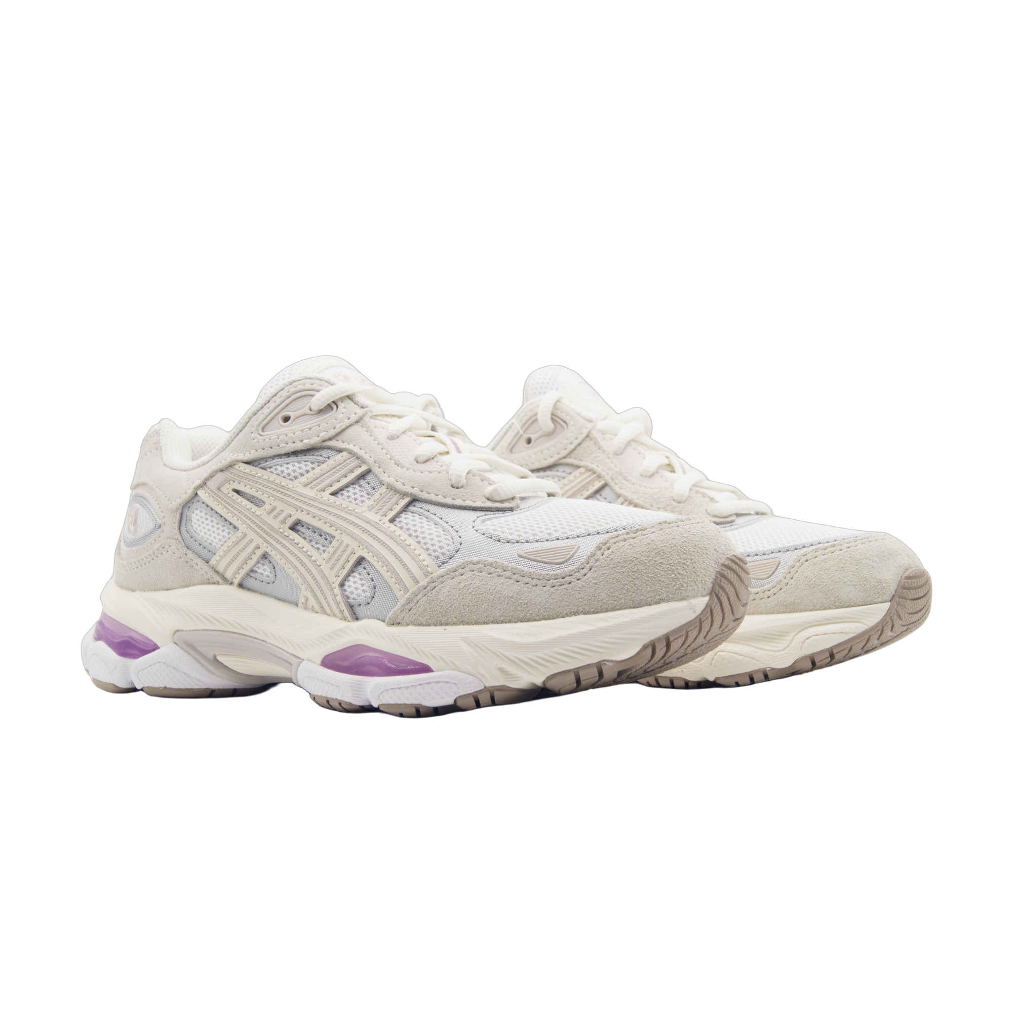 ASICS Gel-NYC 2.0 White Cream Purple – jasne sneakersy