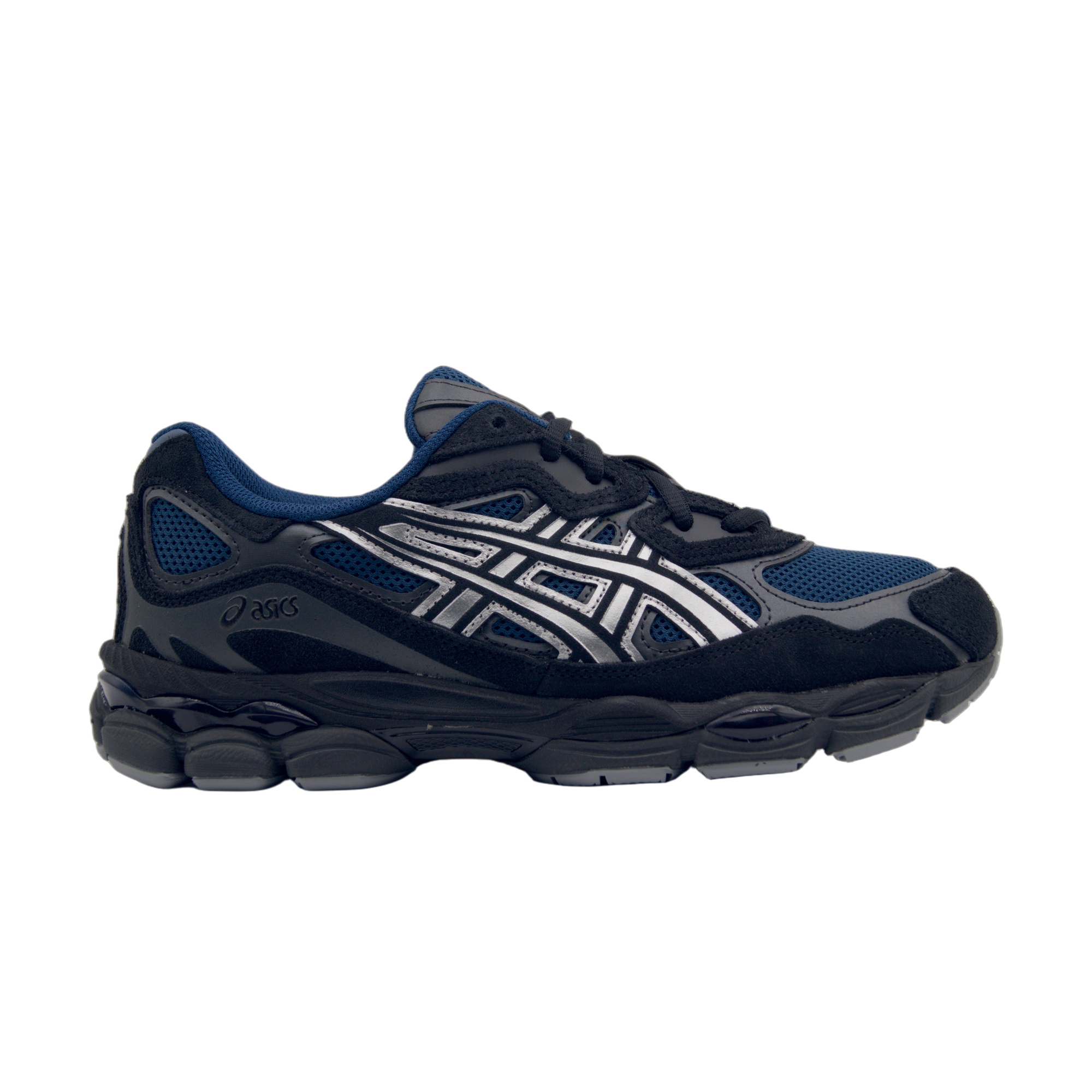 ASICS Gel-NYC Independence Blue Silver – granatowo-srebrne sneakersy