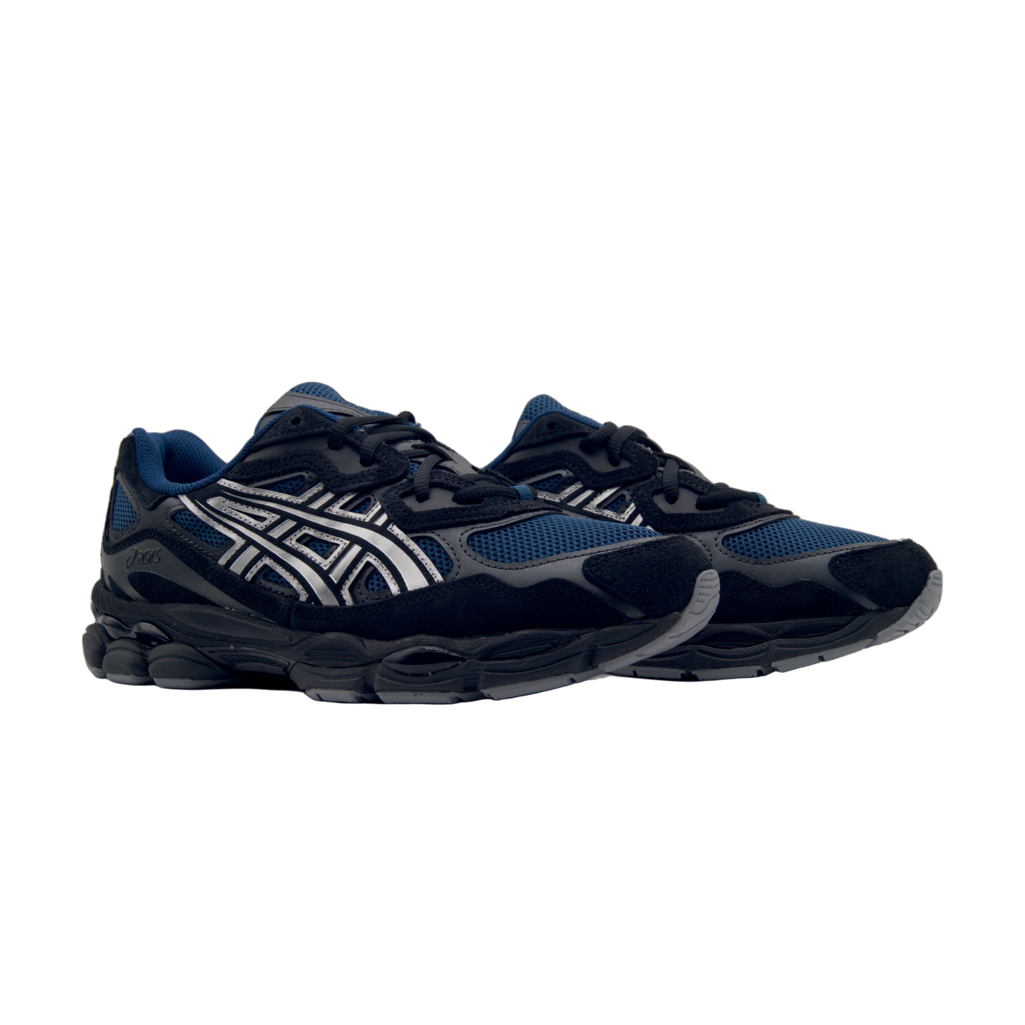 ASICS Gel-NYC Independence Blue Silver – granatowo-srebrne sneakersy