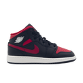 Air Jordan 1 Mid Black Varsity Red – czarno-czerwone sneakersy