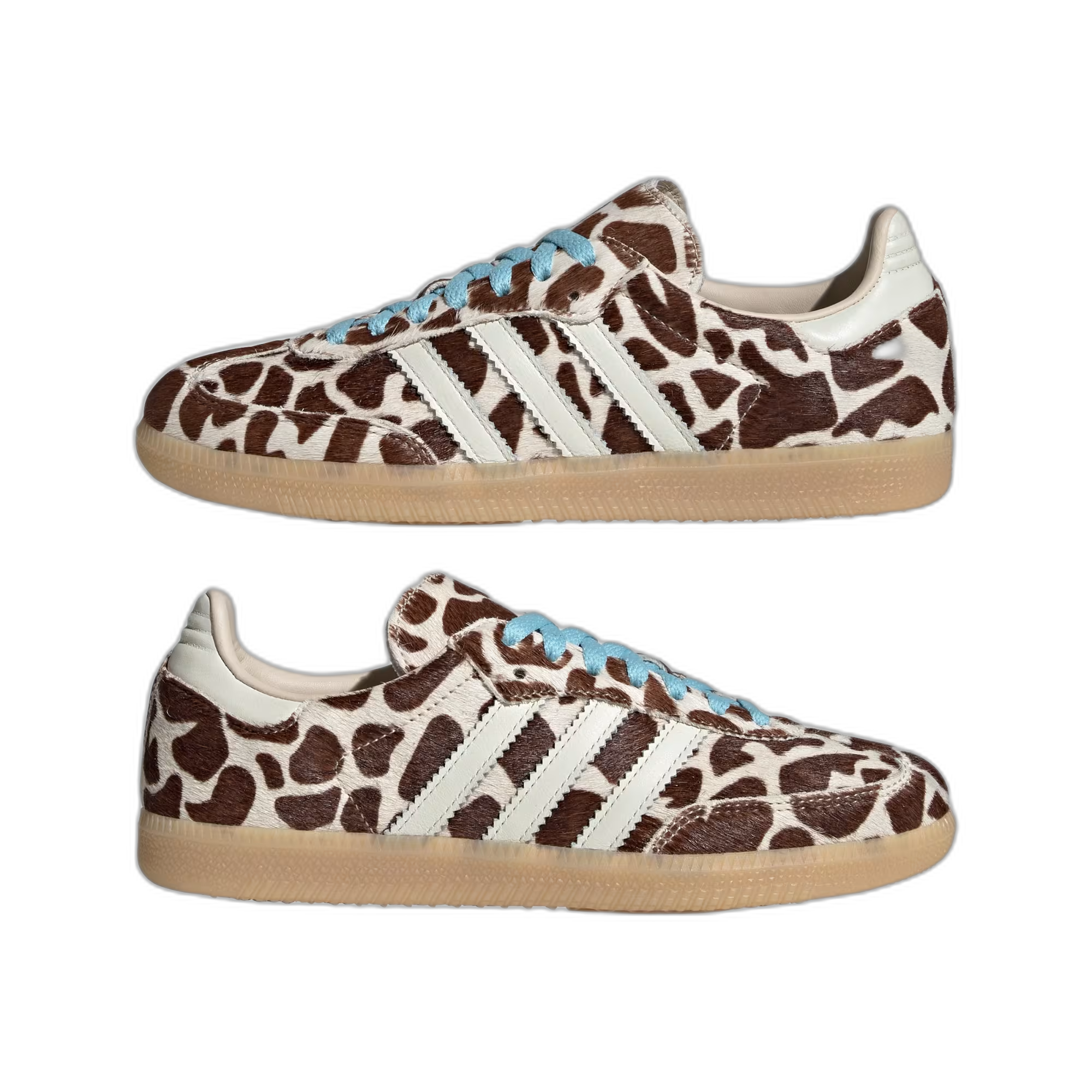adidas Samba OG Giraffe Print Crystal Linen (Women's) - buty sneakersy Offstreet