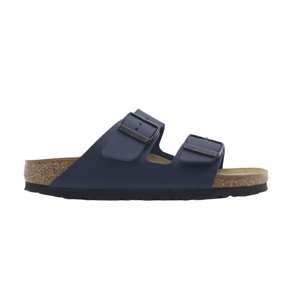 Birkenstock Arizona Birko-Flor Blue Narrow – granatowe klapki