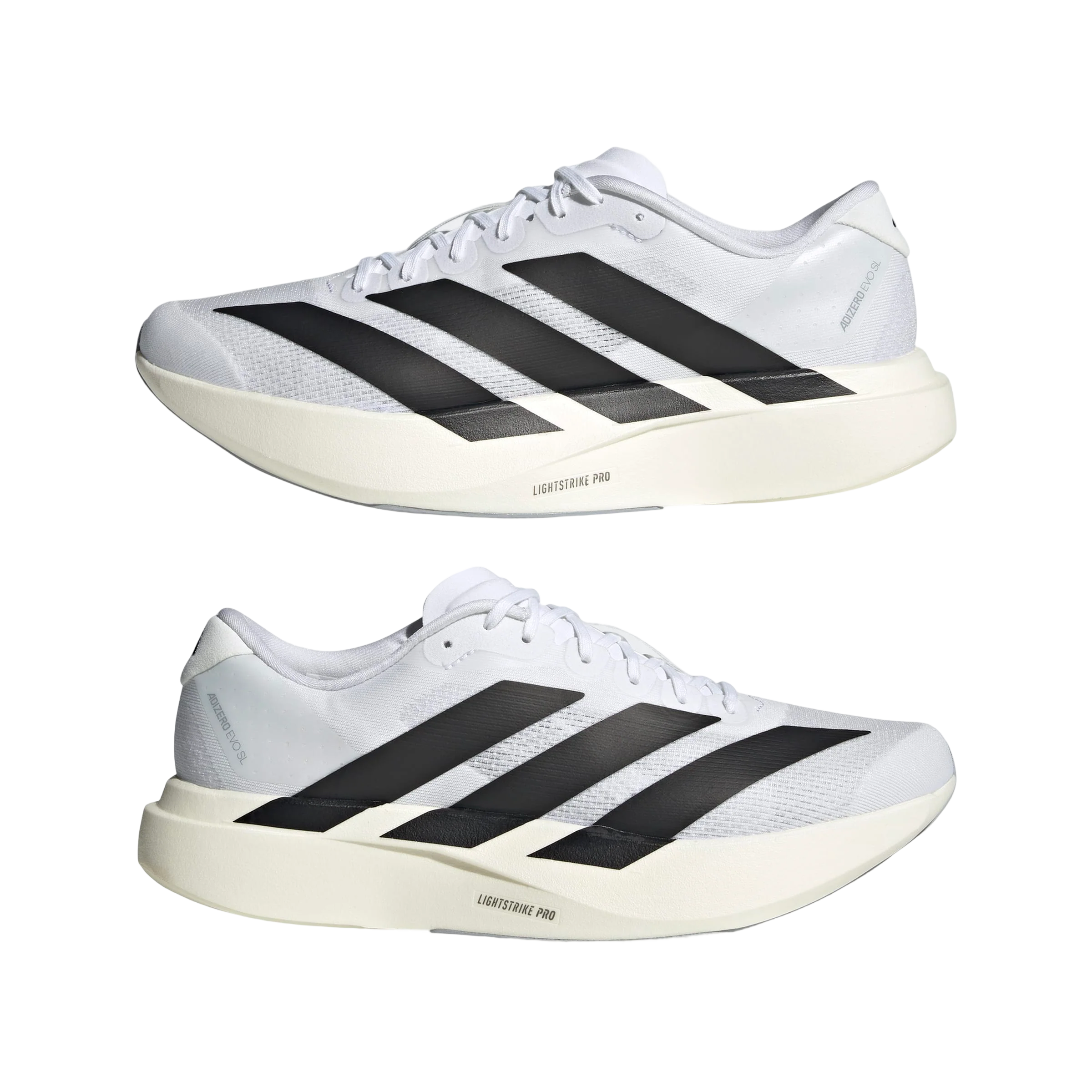 adidas Adizero Evo SL White Black - buty sneakersy Offstreet