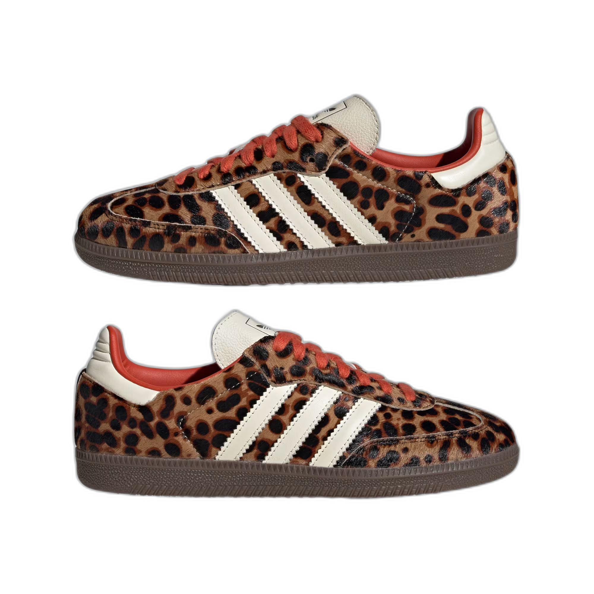 adidas Samba OG Preloved Red Leopard (Women's) - buty sneakersy Offstreet