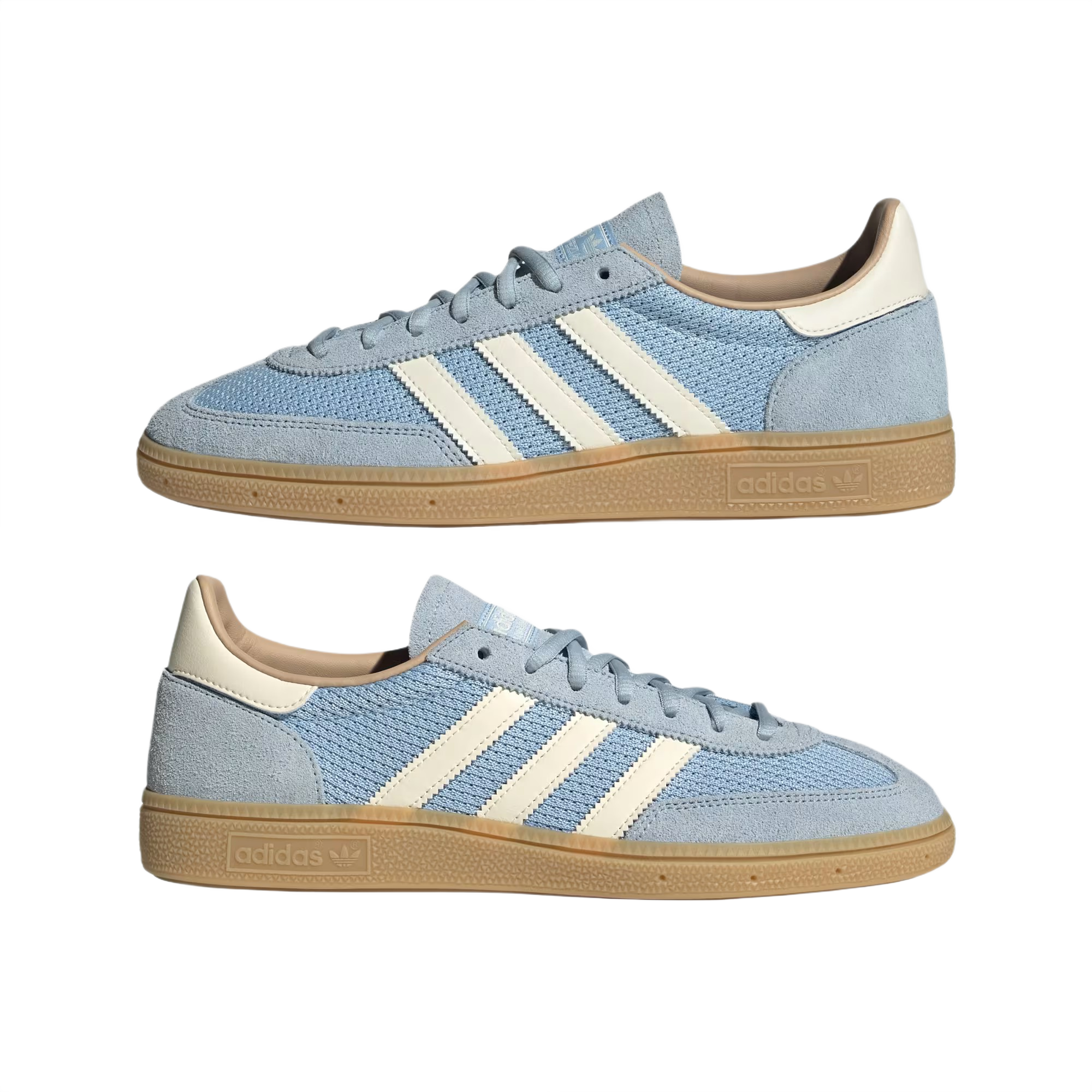 adidas Handball Spezial Clear Sky White Warm Sandstone - buty sneakersy Offstreet
