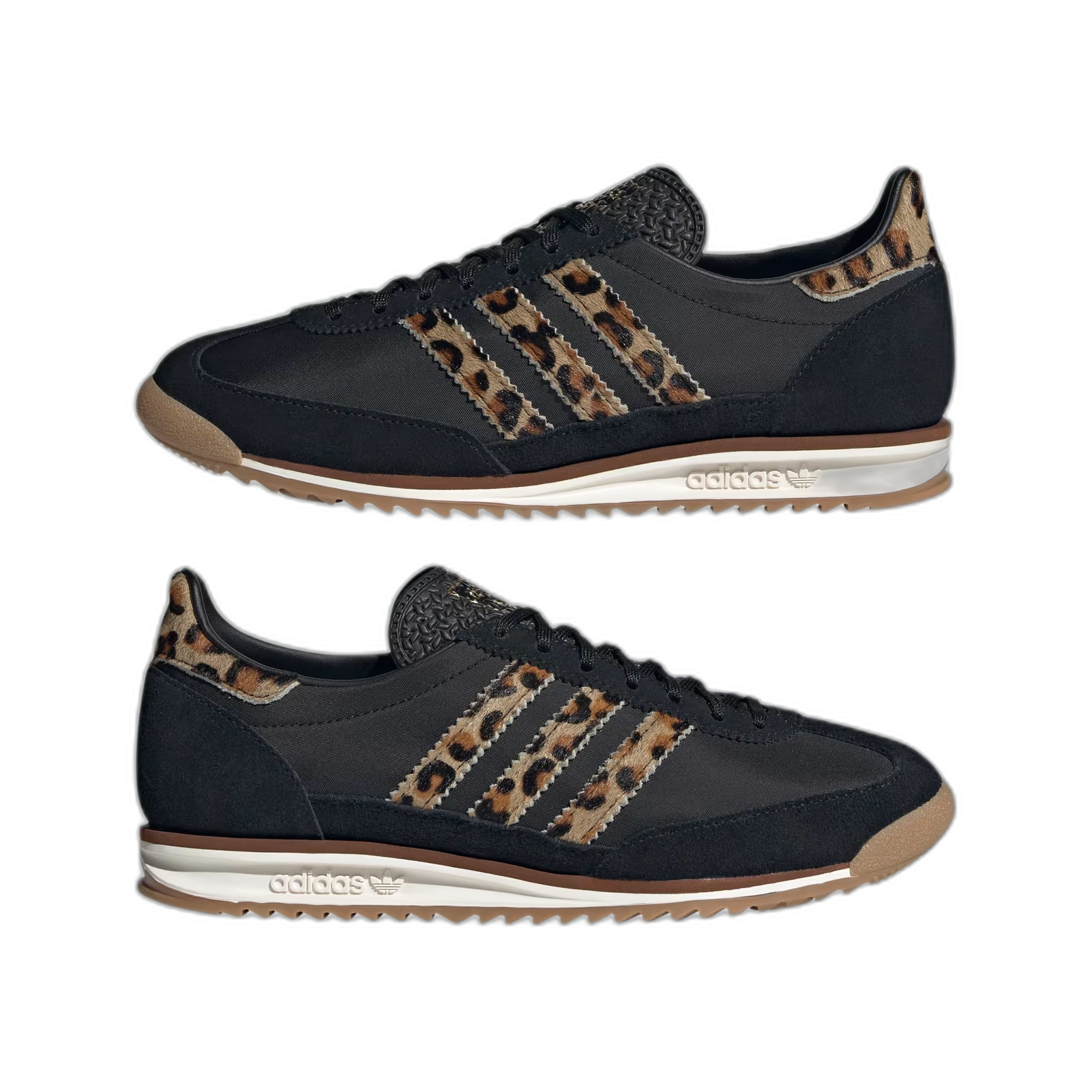 adidas SL 72 OG Leopard Black Gum (Women's) - buty sneakersy Offstreet