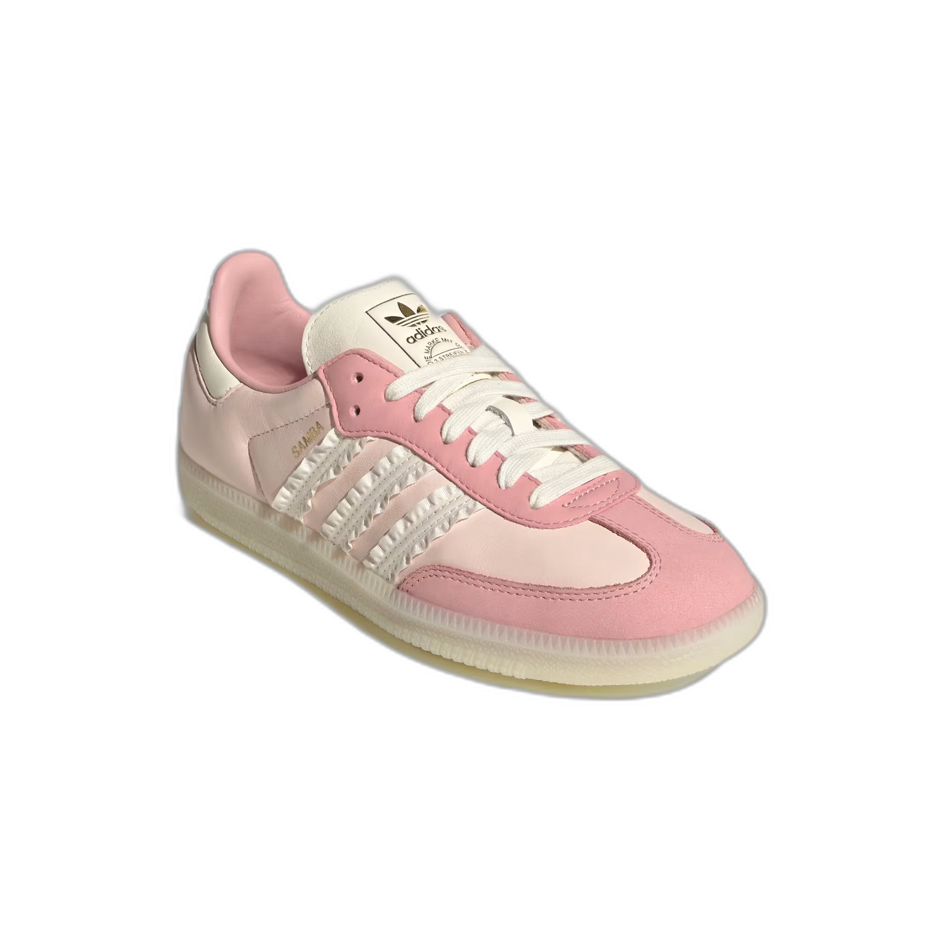 adidas Samba Ruffle Stripes Pack Wonder Mauve (Women's) - buty sneakersy Offstreet