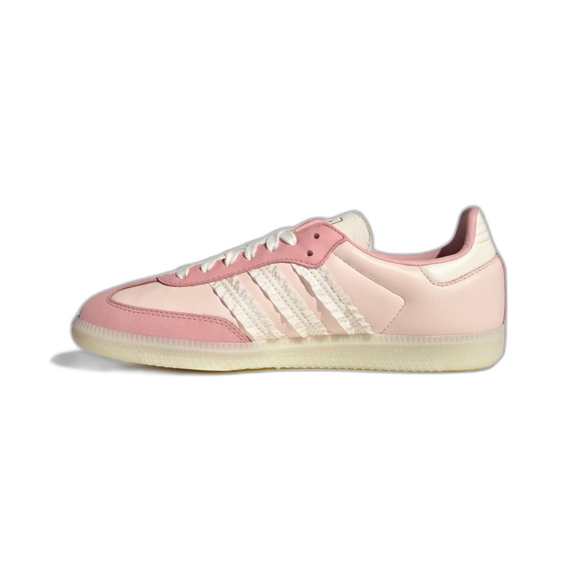 adidas Samba Ruffle Stripes Pack Wonder Mauve (Women's) - buty sneakersy Offstreet
