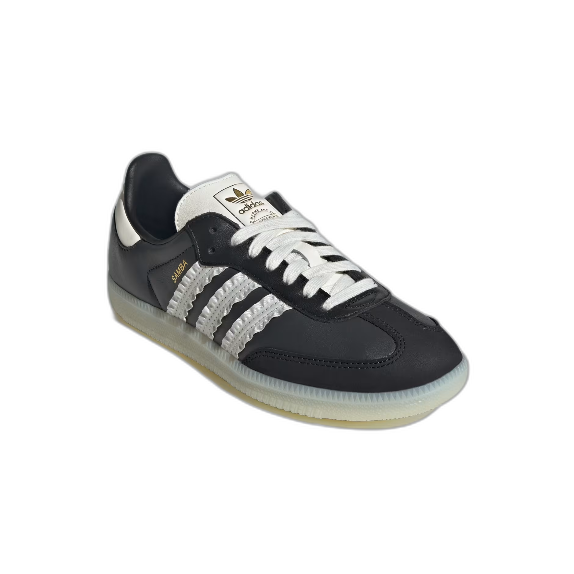 adidas Samba Ruffle Stripes Pack Black Off White (Women's) - buty sneakersy Offstreet