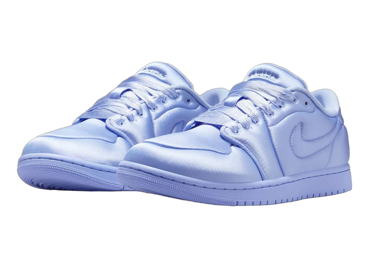 Jordan 1 Low Method of Make Satin Aluminum (Women's) - buty sneakersy Offstreet