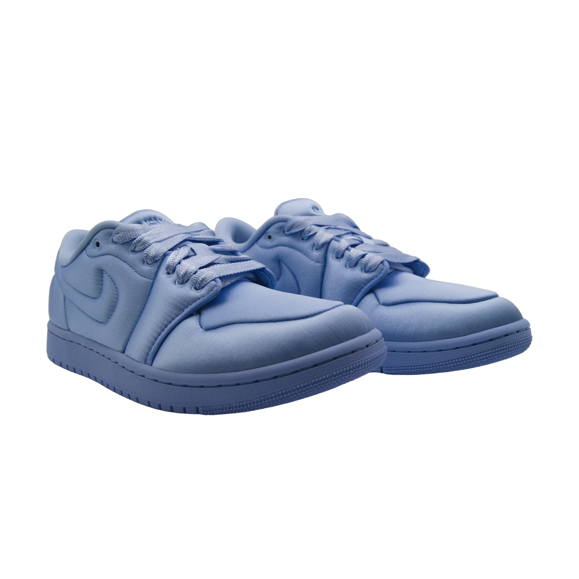 Jordan 1 Low Method of Make Satin Aluminum - sneakersy