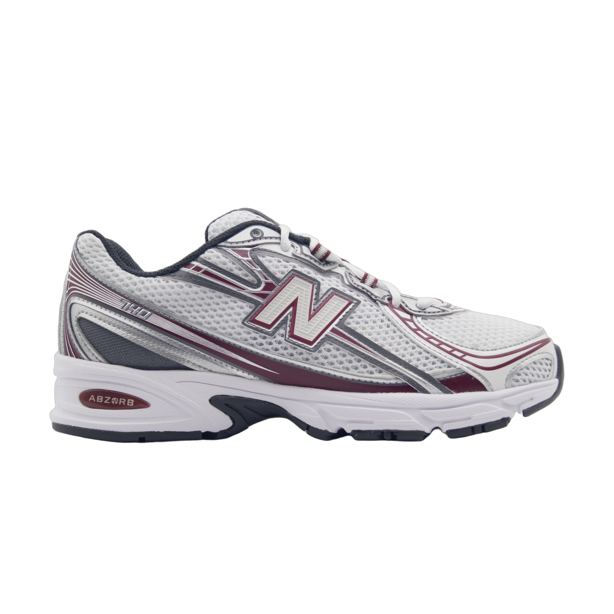 New Balance 740 Mercury Red Castlerock – sneakersy retro