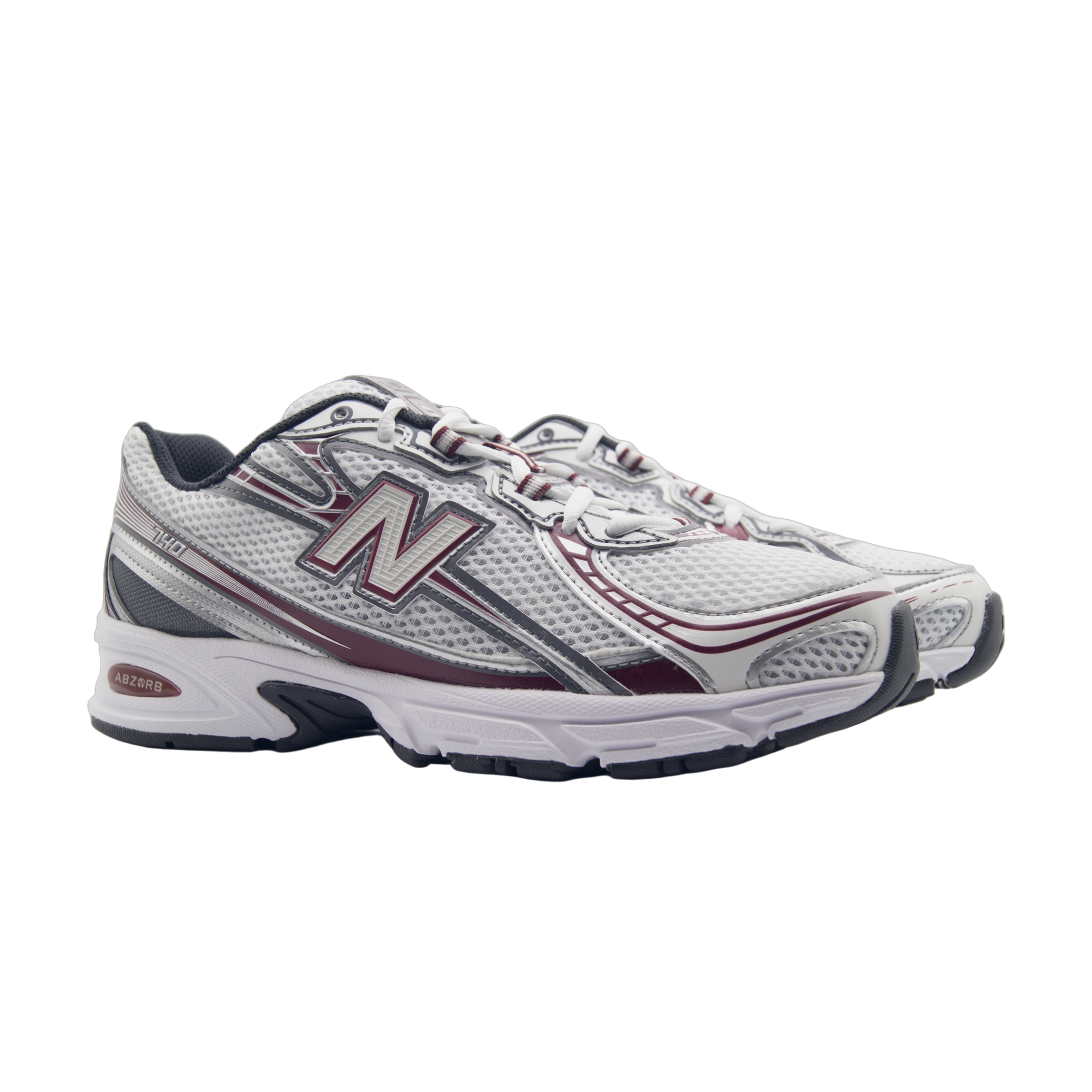 New Balance 740 Mercury Red Castlerock – sneakersy retro
