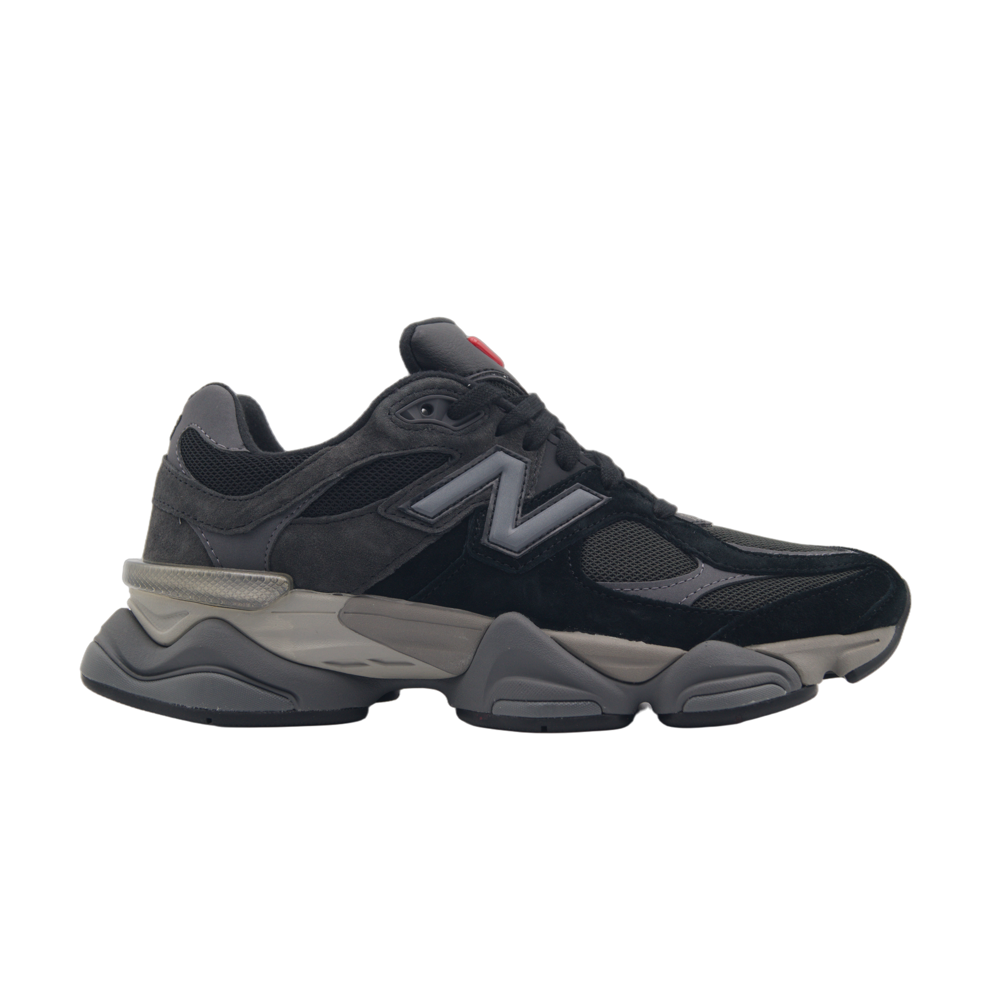 New Balance 9060 Black Castlerock Grey – czarne sneakersy