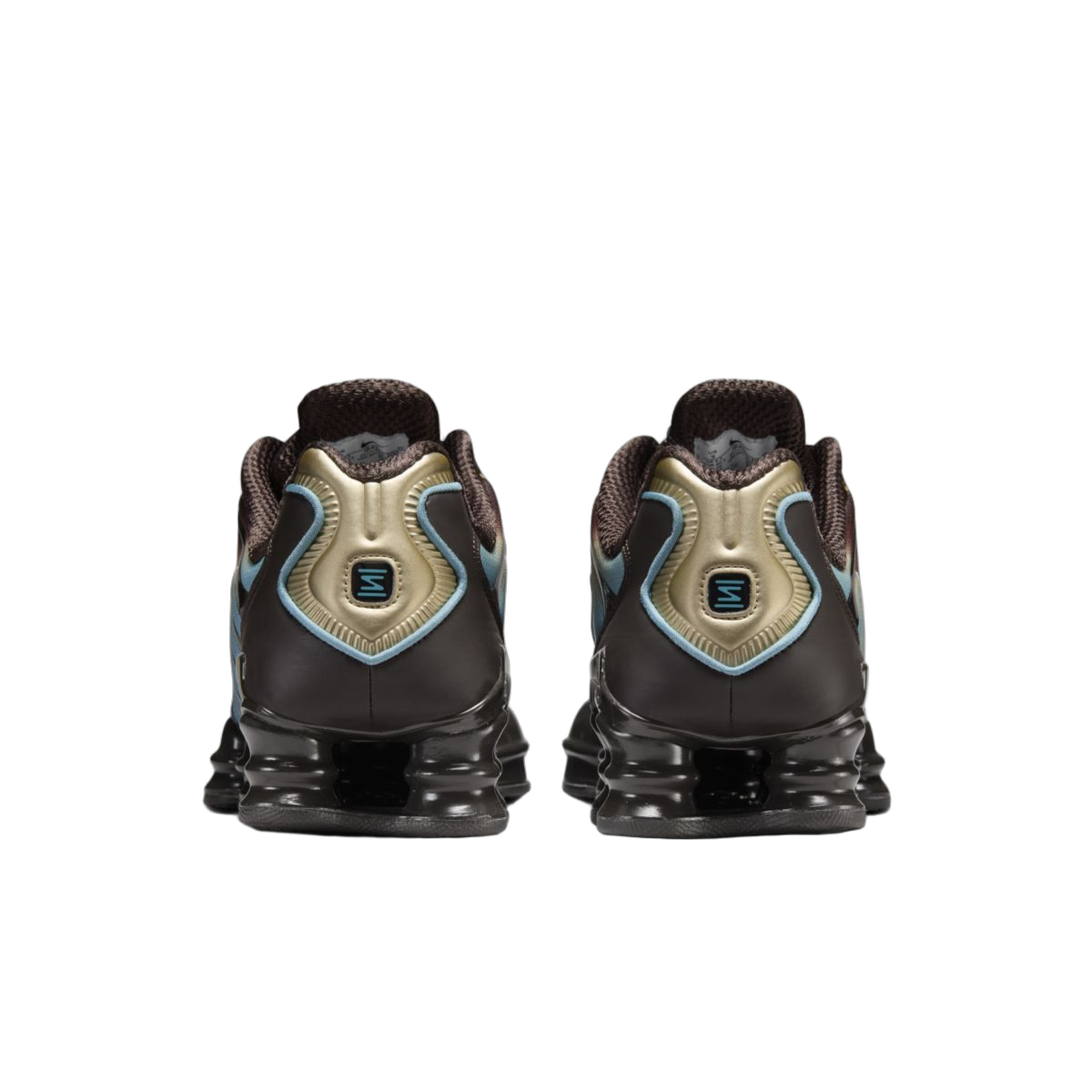 Nike Shox TL Velvet Brown Denim Turquoise (Women's) - buty sneakersy Offstreet
