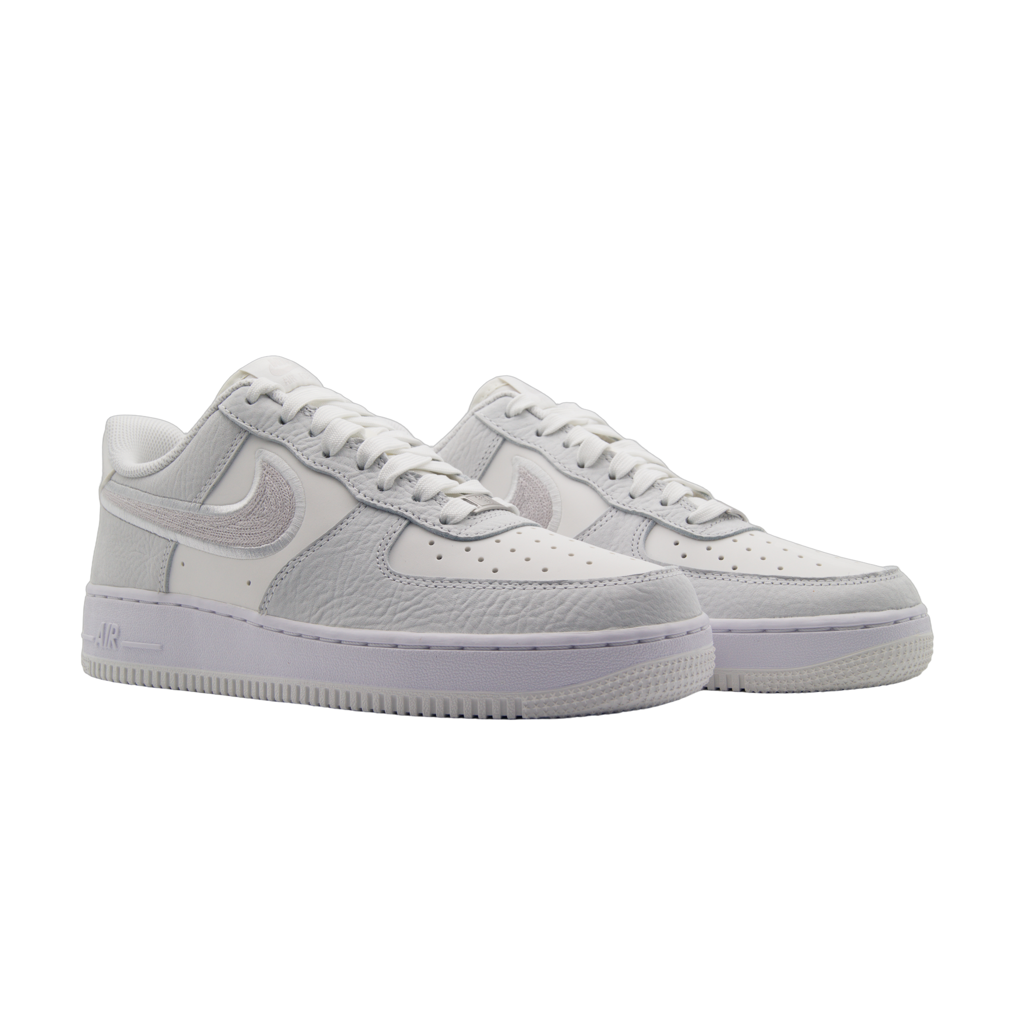 Nike Air Force 1 '07 LV8 Summit White Vast Grey – jasne sneakersy