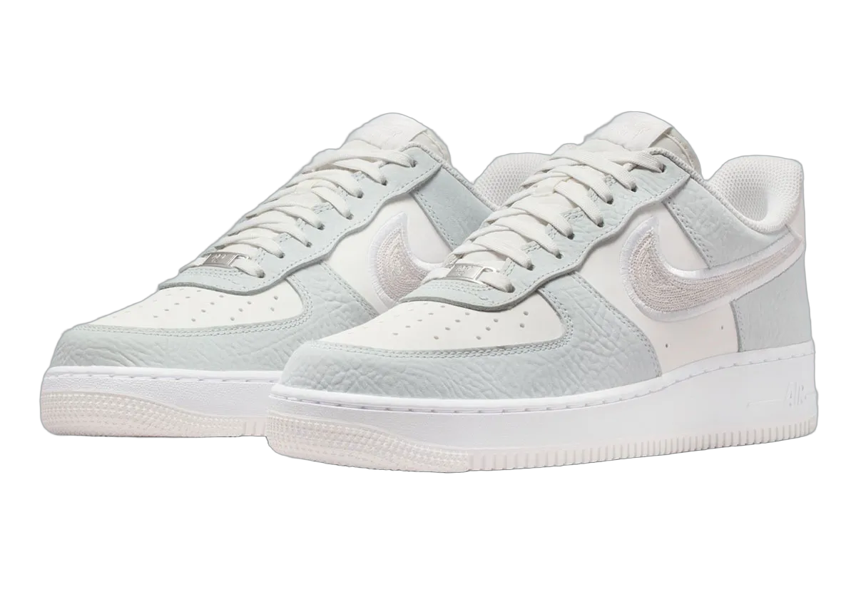Nike Air Force 1 '07 Summit White Vast Grey - buty sneakersy Offstreet