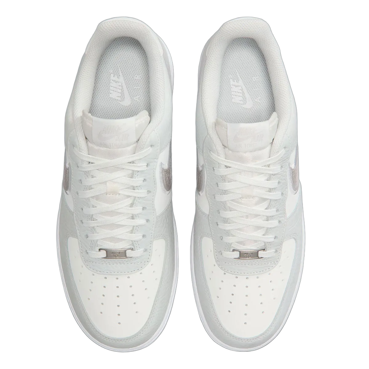 Nike Air Force 1 '07 Summit White Vast Grey - buty sneakersy Offstreet