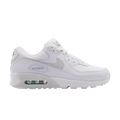 Nike Air Max 90 White Hyper Turquoise - sneakersy
