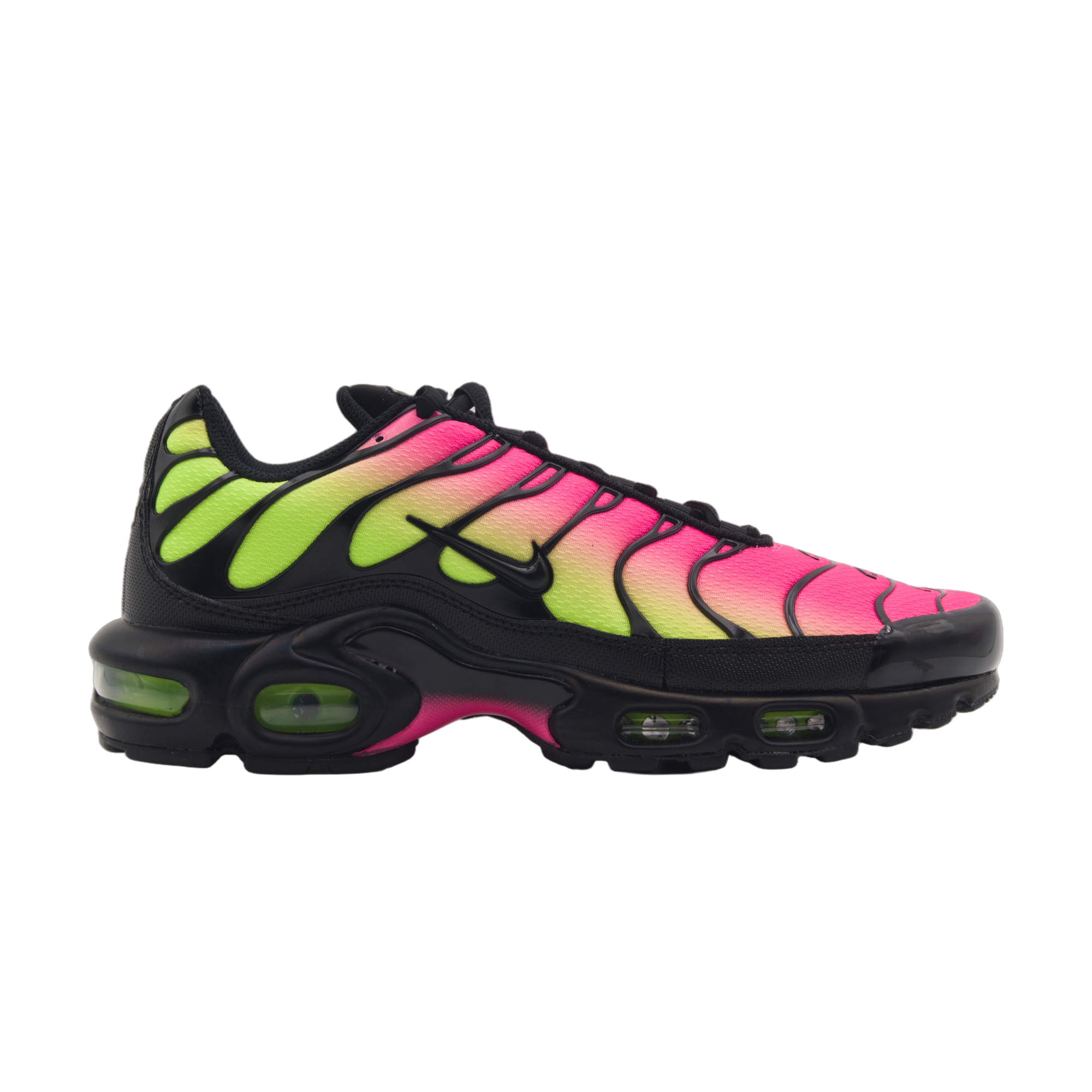 Nike Air Max Plus Hyper Pink Volt Black - sneakersy