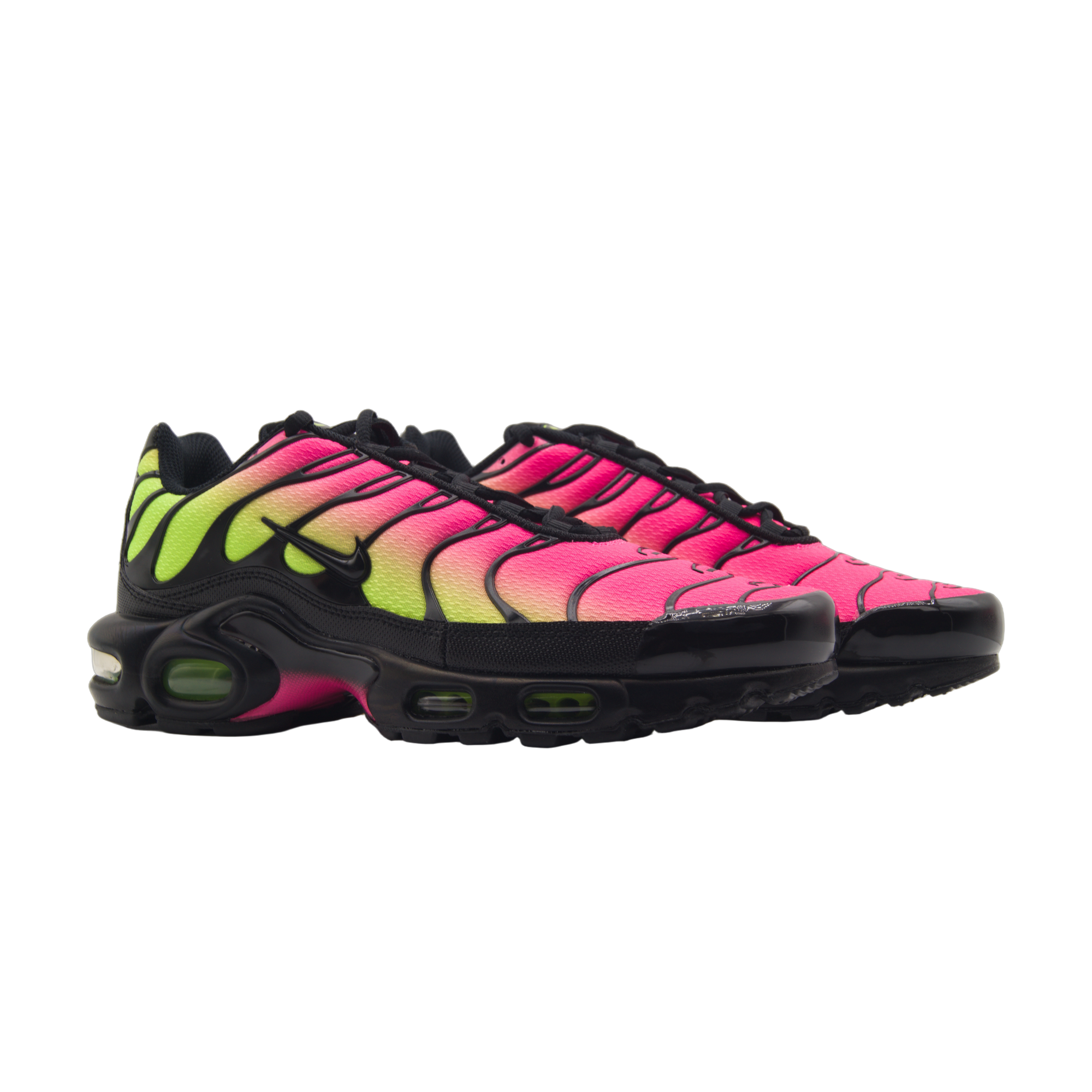 Nike Air Max Plus Hyper Pink Volt Black - sneakersy