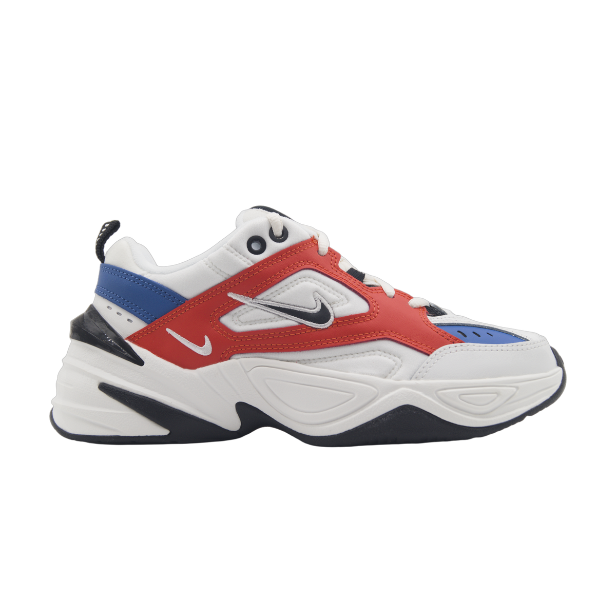 Nike M2K Tekno White Black Orange - sneakersy retro