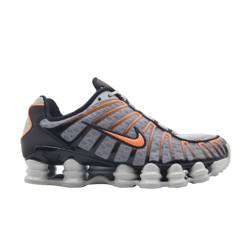 Nike Shox TL Light Smoke Grey Bright Mandarin – szare sneakersy