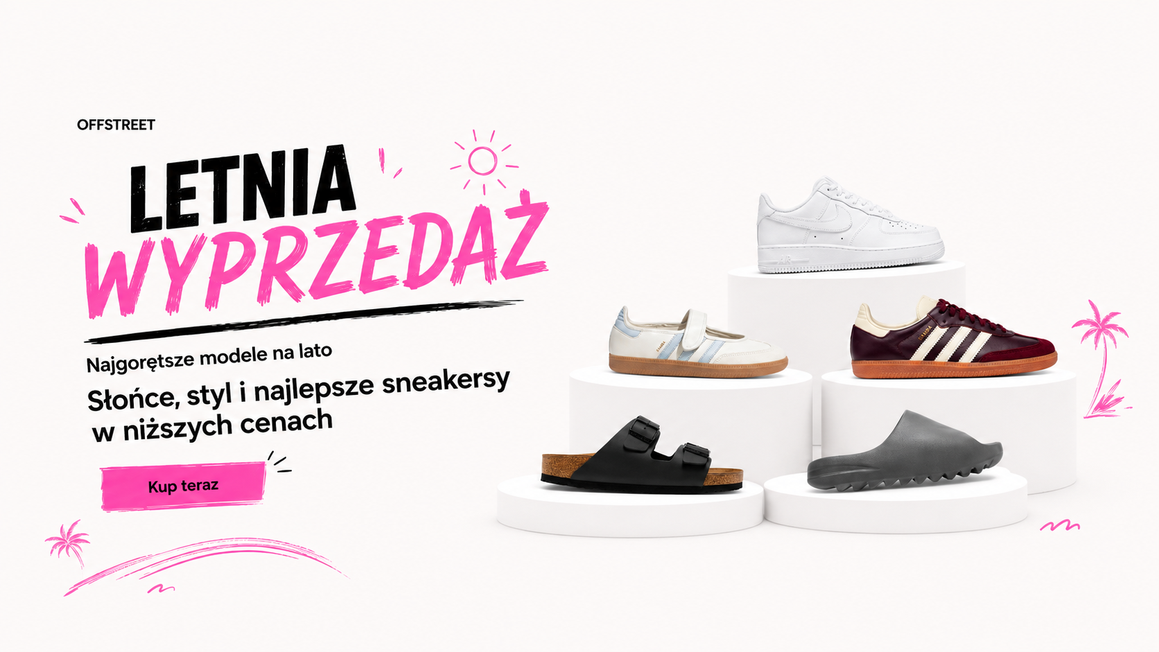 Sneakersy damskie i meskie w sklepie Offstreet