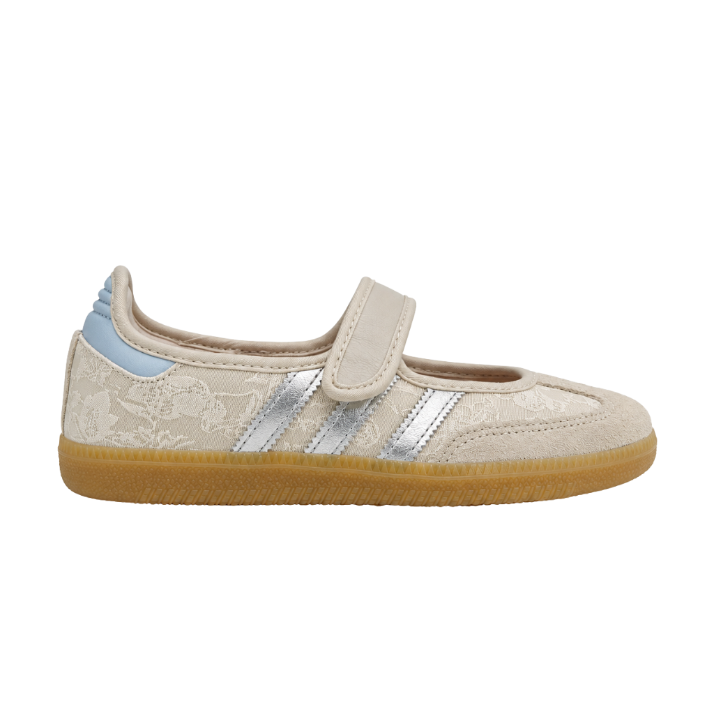 adidas Samba Jane Liberty London Chalk Pearl Silver - Sneakersy / baleriny
