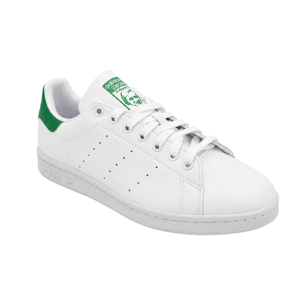 adidas Stan Smith Forever PRIMEGREEN - białe sneakersy