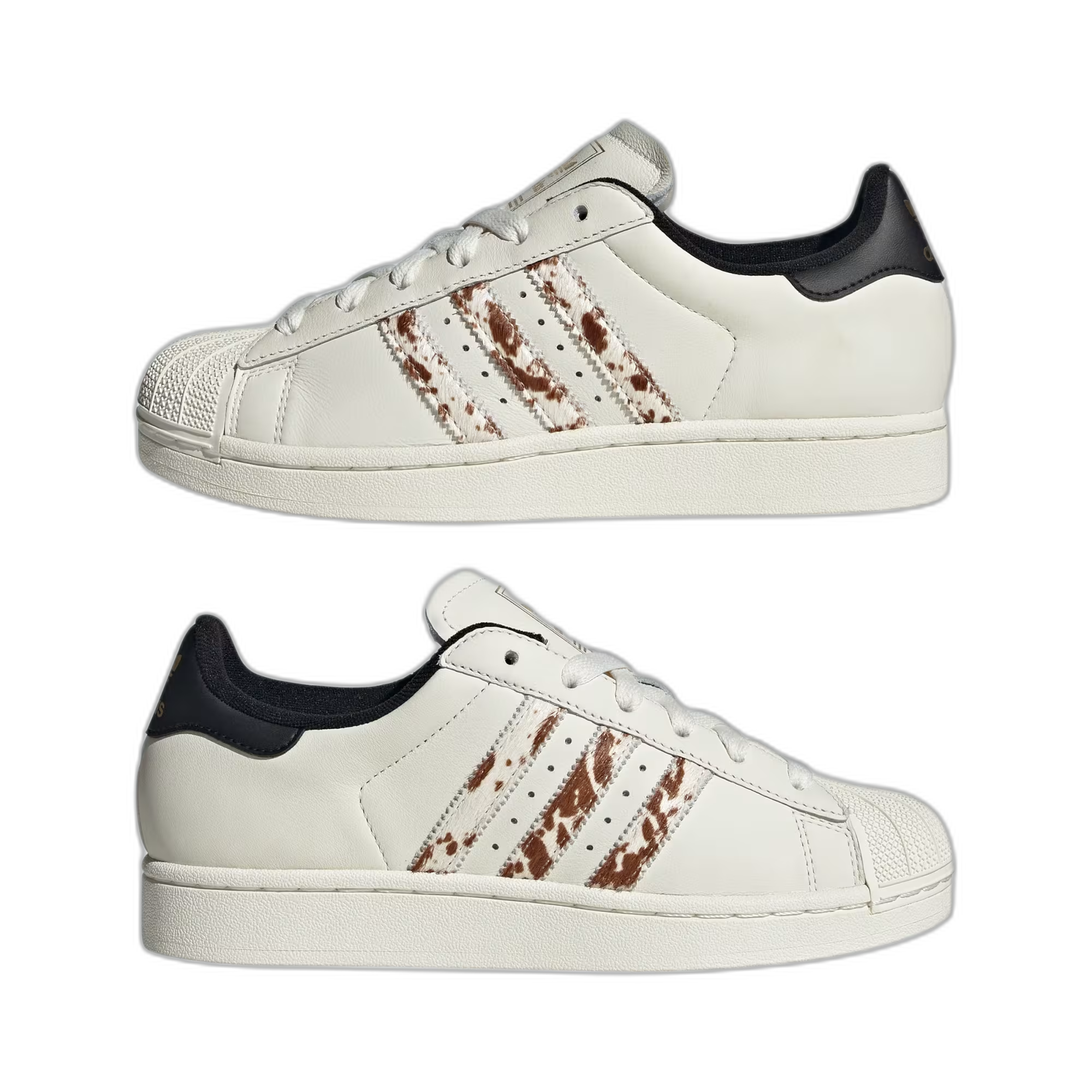 adidas Superstar II Off White Cow Print (Women's) - buty sneakersy Offstreet