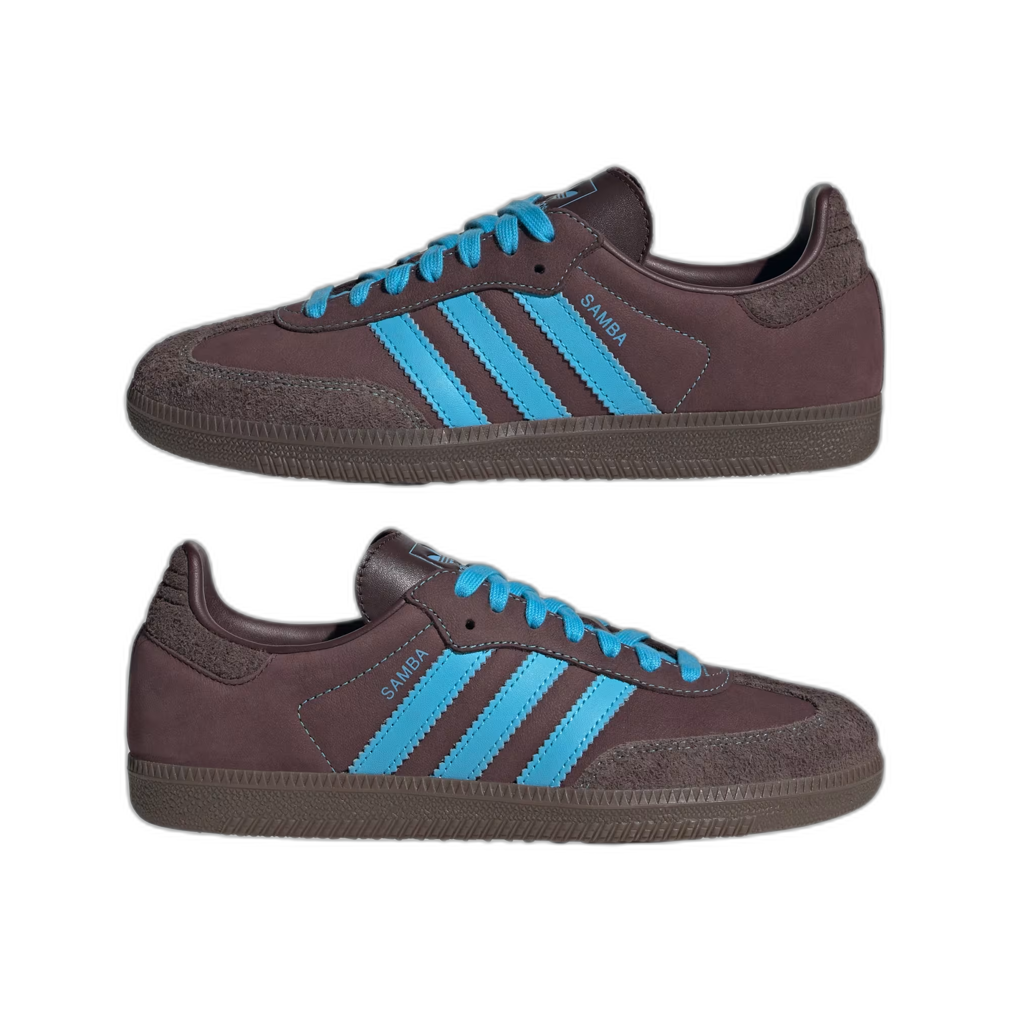 adidas Samba OG Shadow Brown Sky Rush (Women's) - buty sneakersy Offstreet