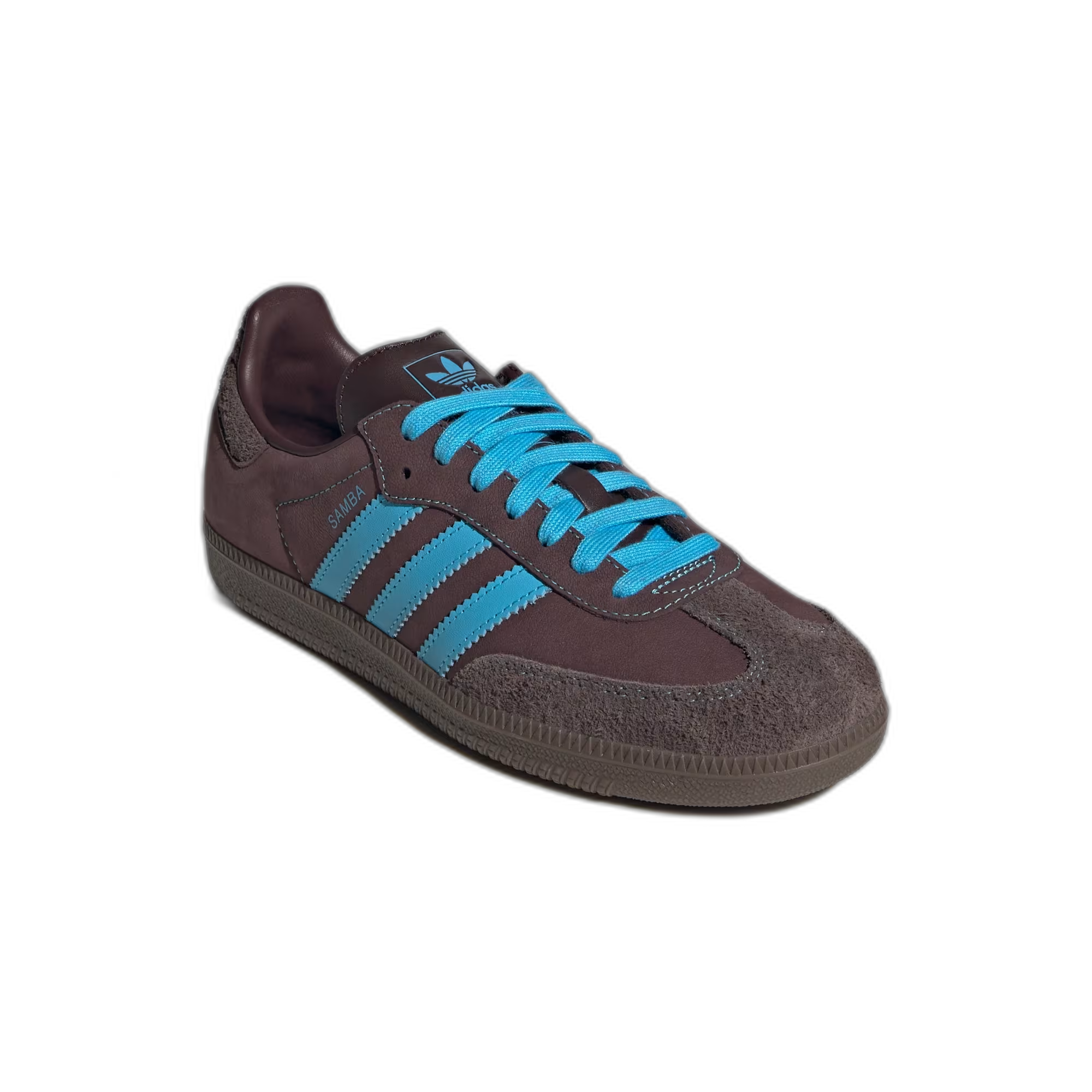 adidas Samba OG Shadow Brown Sky Rush (Women's) - buty sneakersy Offstreet
