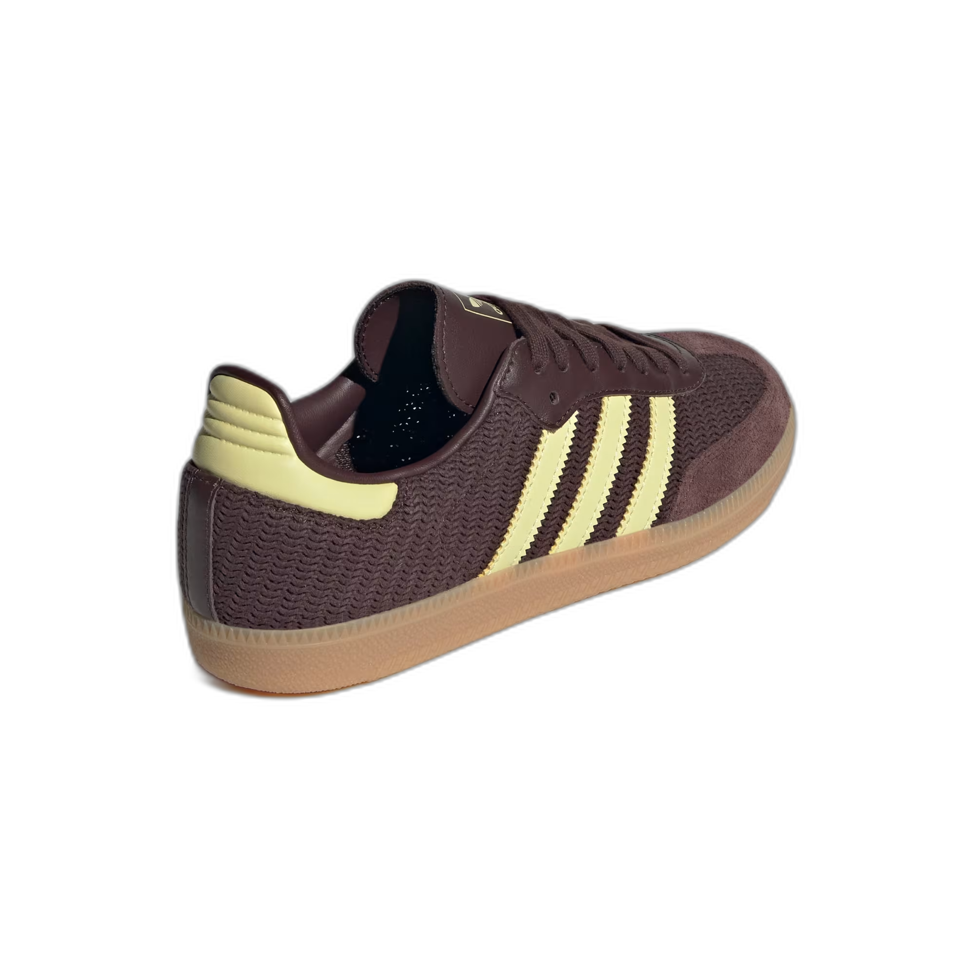 adidas Samba OG Shadow Brown Powder Yellow (Women's) - buty sneakersy Offstreet