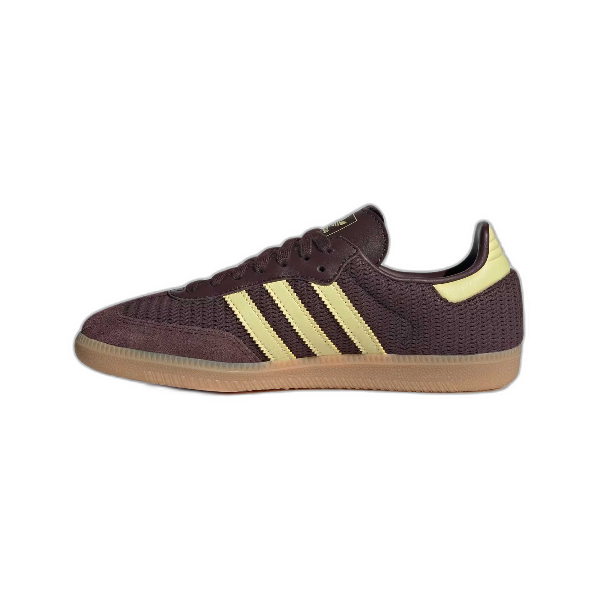adidas Samba OG Shadow Brown Powder Yellow (Women's) - buty sneakersy Offstreet