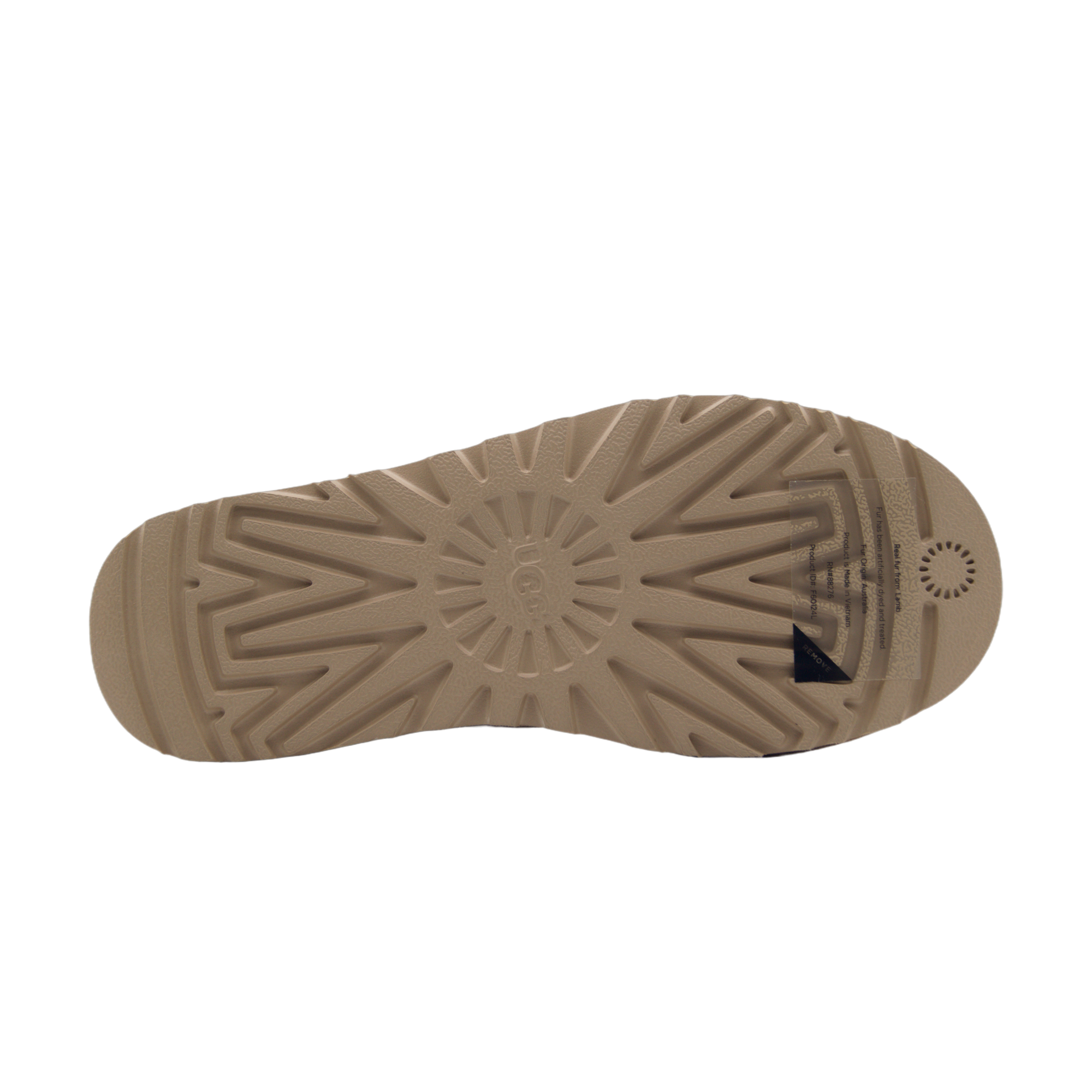 UGG Classic Ultra Mini Sand – jasnobeżowe botki