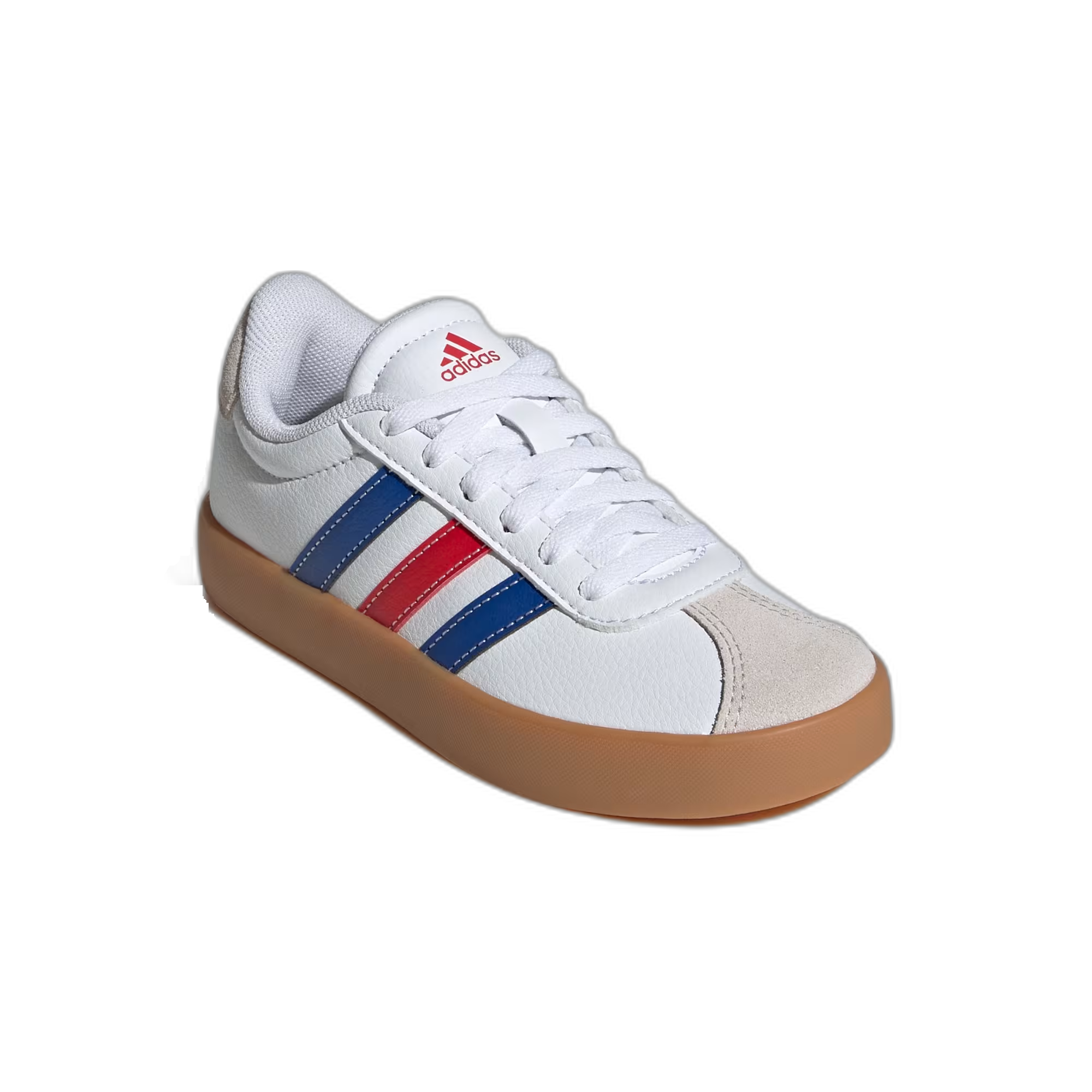 adidas VL Court 3.0 Cloud White Royal Blue Better Scarlet (GS) - buty sneakersy Offstreet