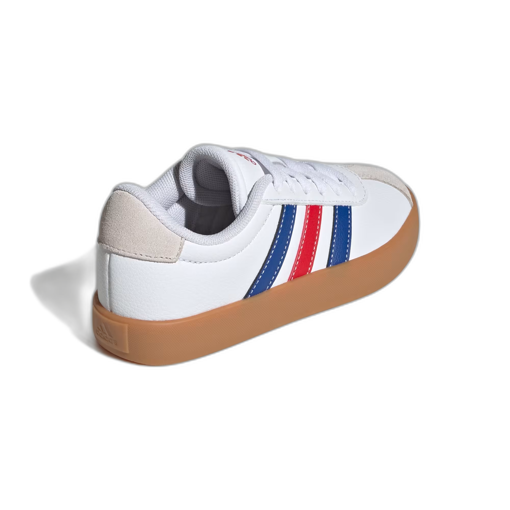 adidas VL Court 3.0 Cloud White Royal Blue Better Scarlet (GS) - buty sneakersy Offstreet