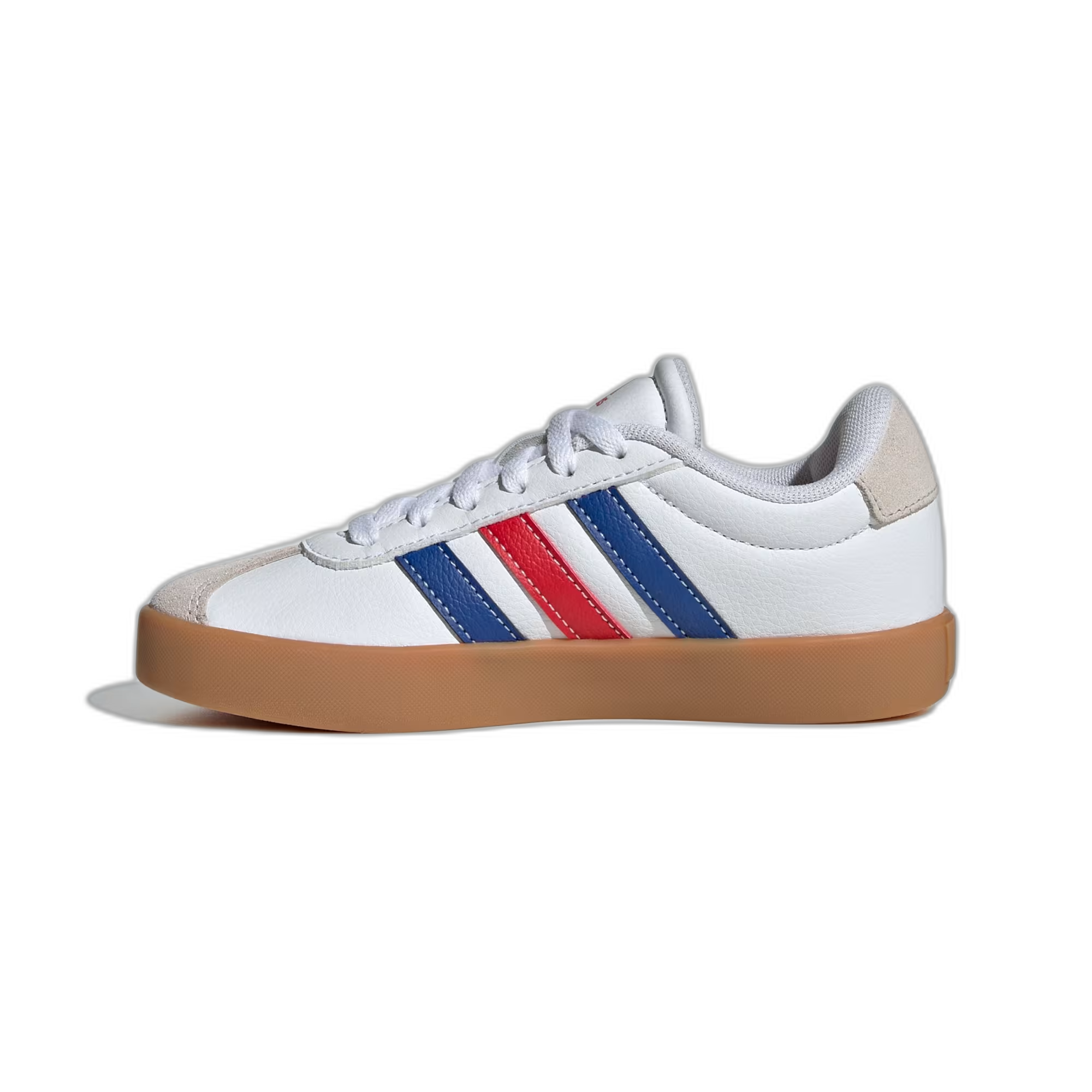 adidas VL Court 3.0 Cloud White Royal Blue Better Scarlet (GS) - buty sneakersy Offstreet