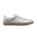 adidas Gazelle Indoor Silver Metallic Core White – srebrne sneakersy