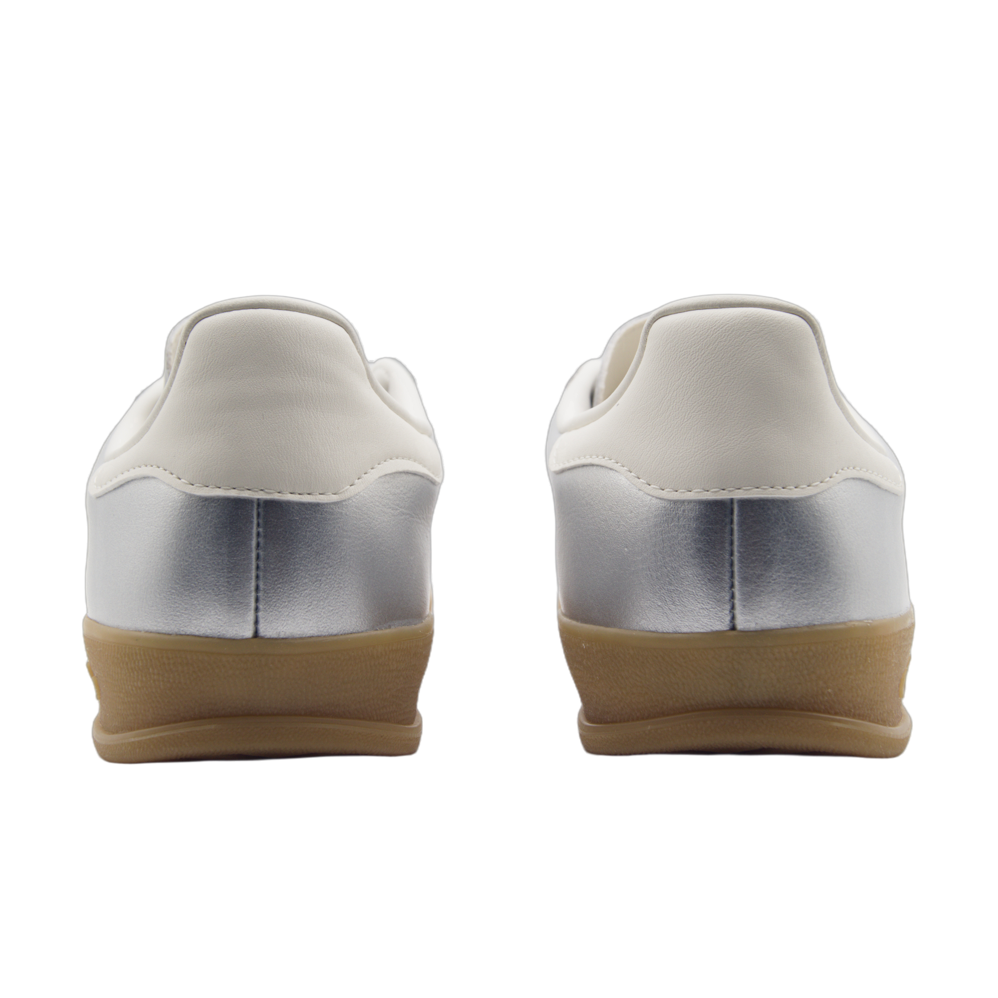 adidas Gazelle Indoor Silver Metallic Core White – srebrne sneakersy