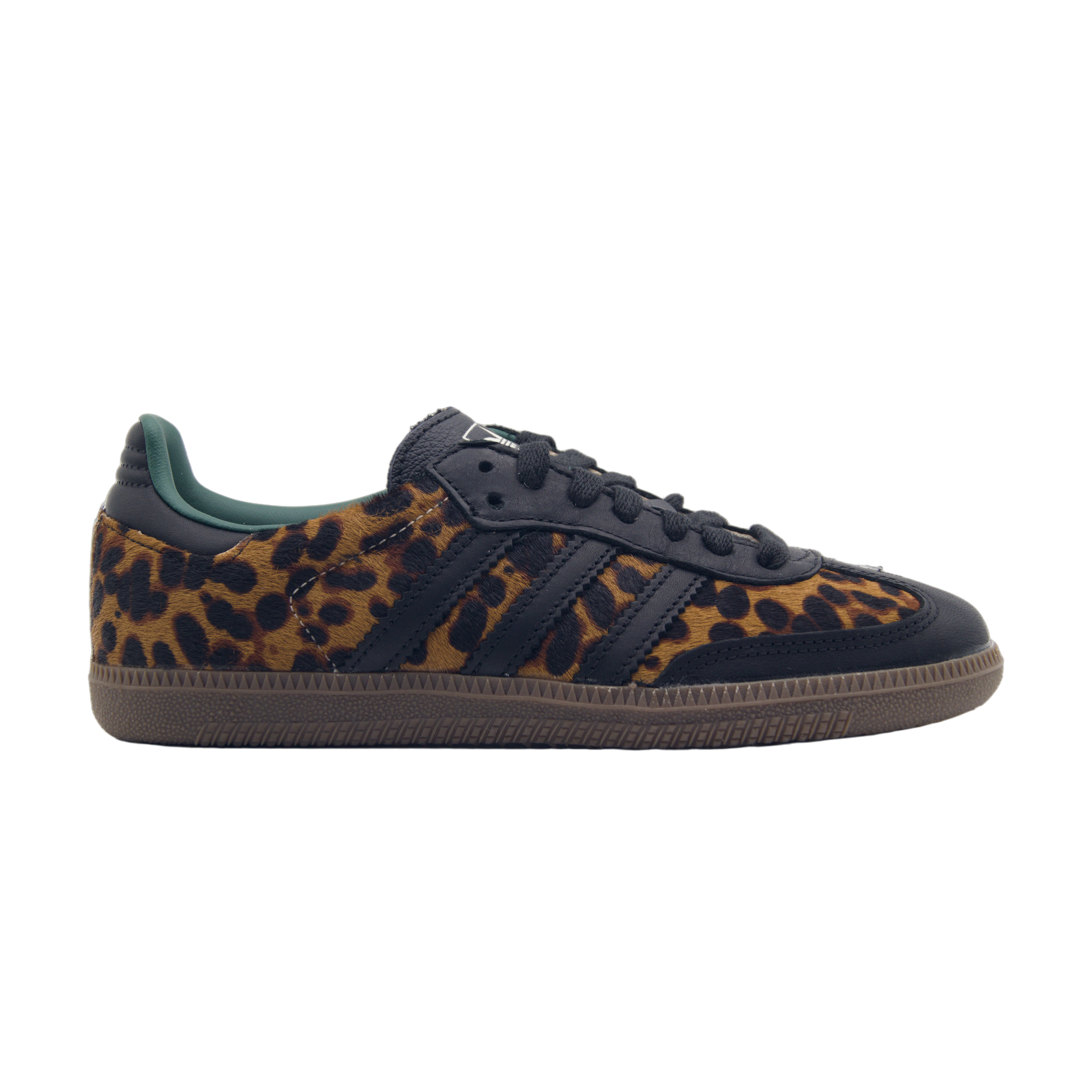 adidas Samba OG Black Green Leopard – sneakersy w panterkę