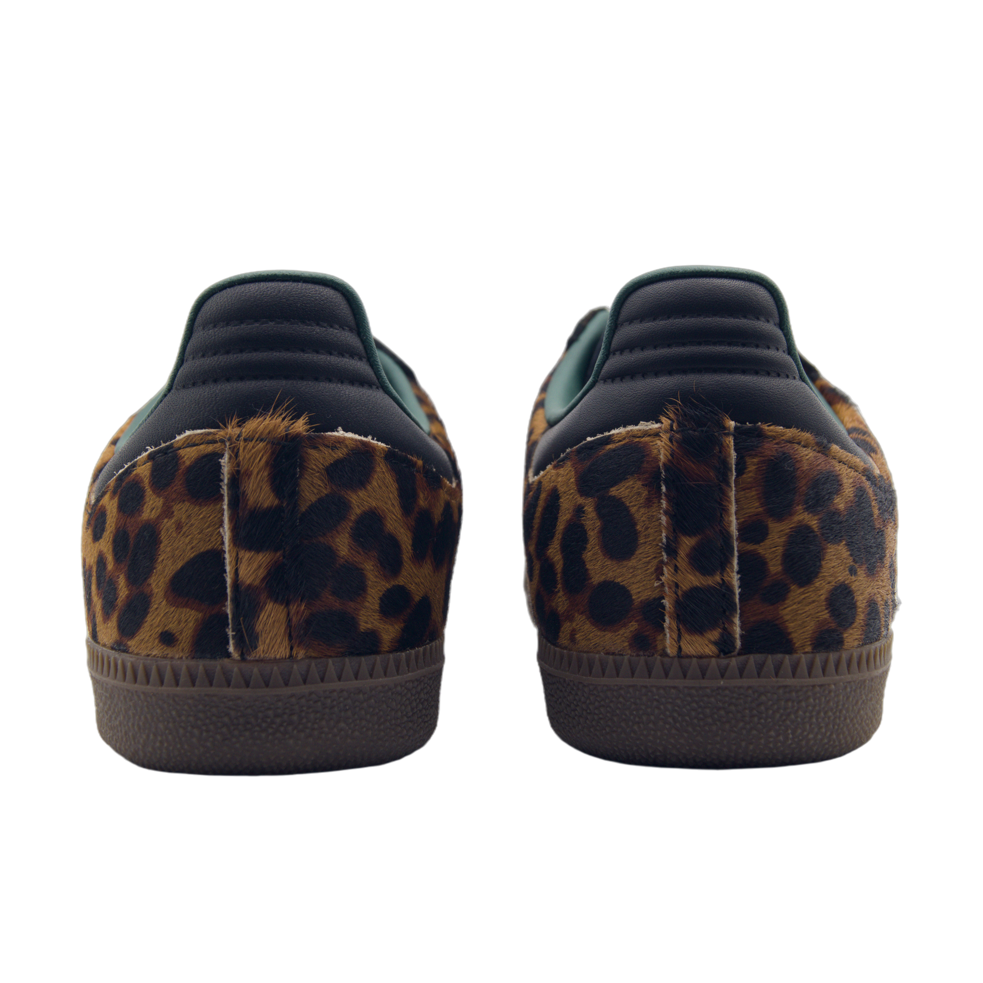 adidas Samba OG Black Green Leopard – sneakersy w panterkę