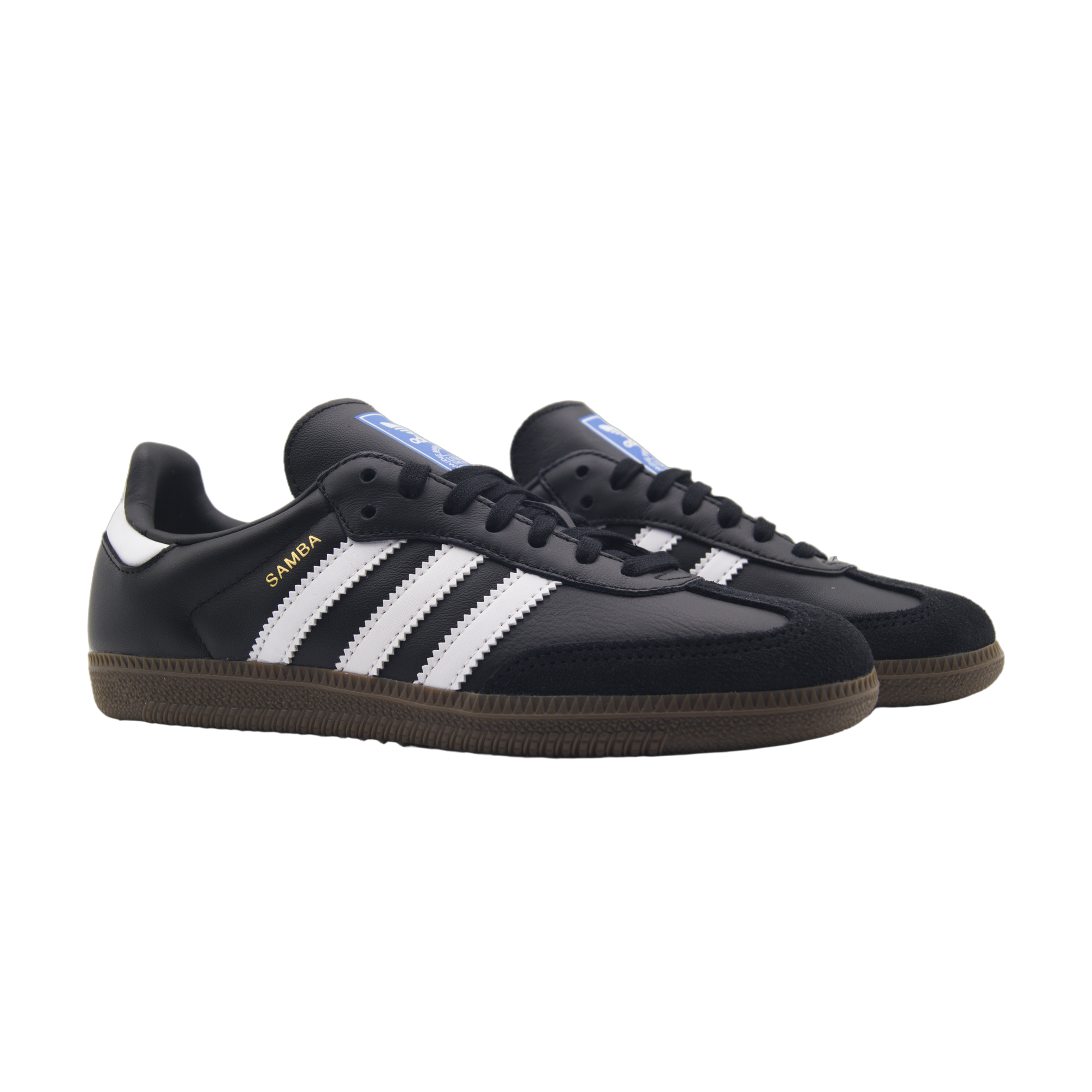 adidas Samba OG Black White Gum Junior – czarne sneakersy