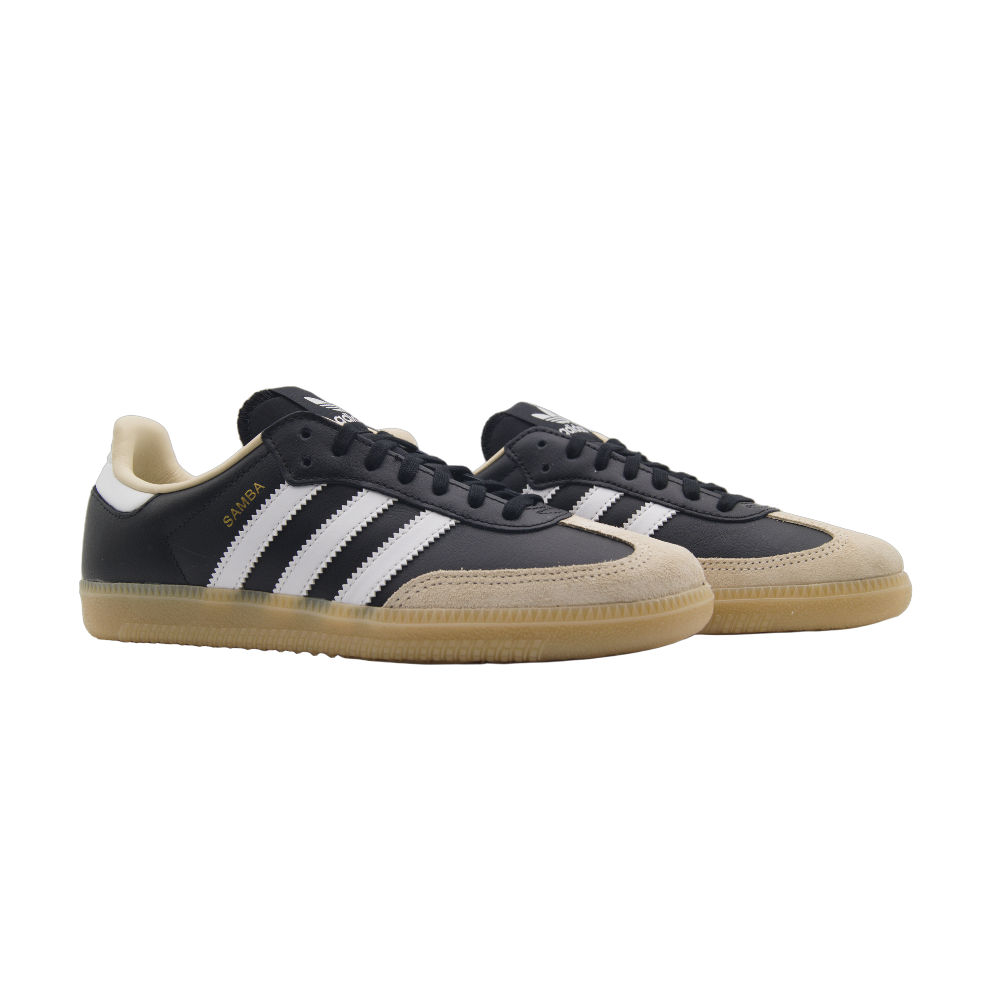 adidas Samba OG Core Black Cloud White Gum – czarne sneakersy